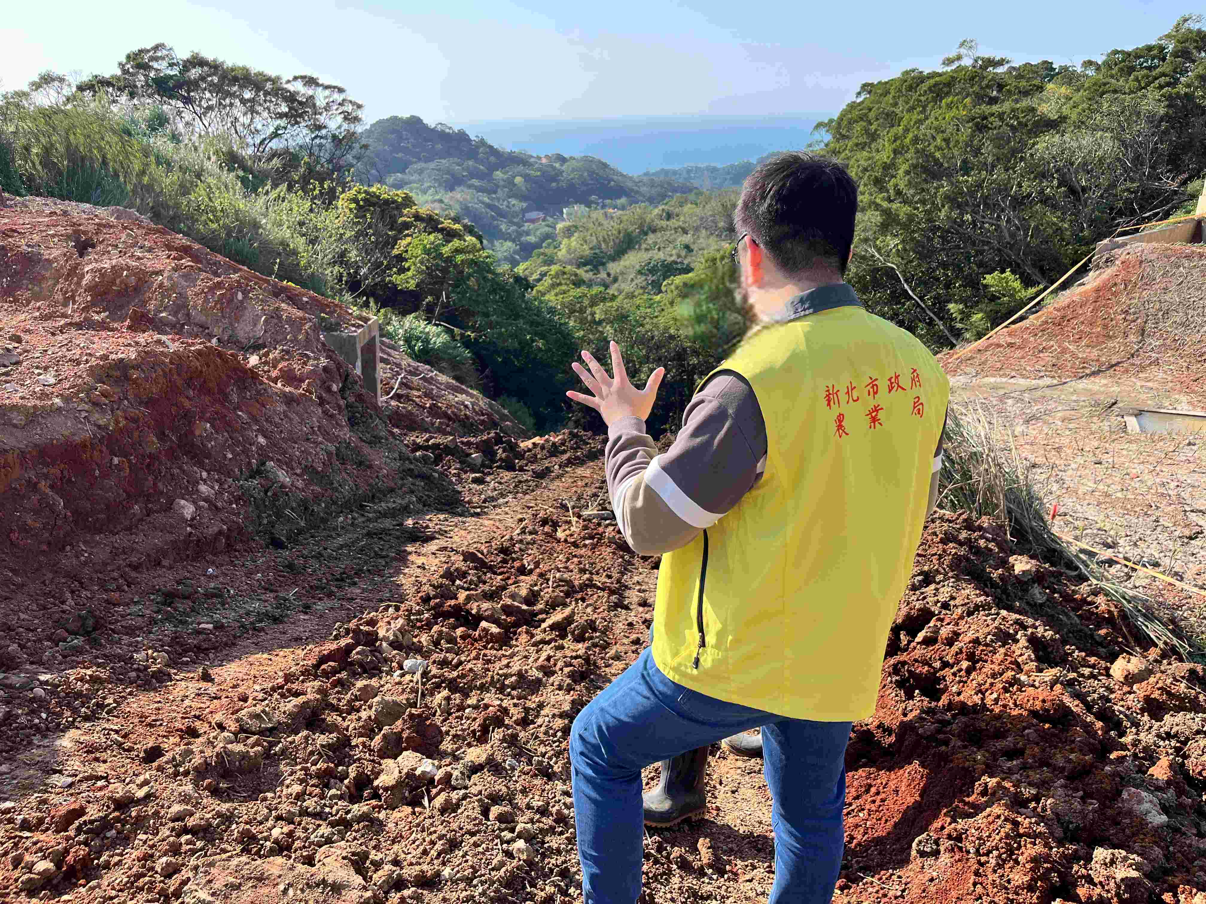 農業局不定期進行違規巡查，讓山坡地違規無所遁形