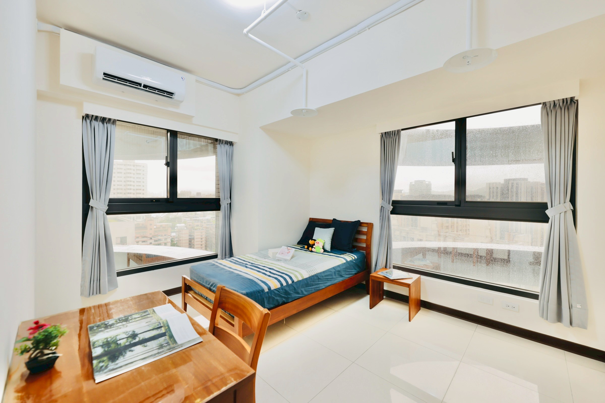 一房型臥室擺設示意