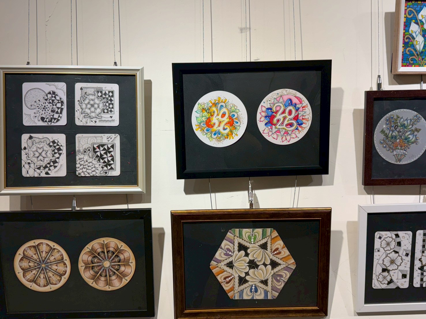 鄭翊伶老師「融化你心-禪繞及延伸插畫」