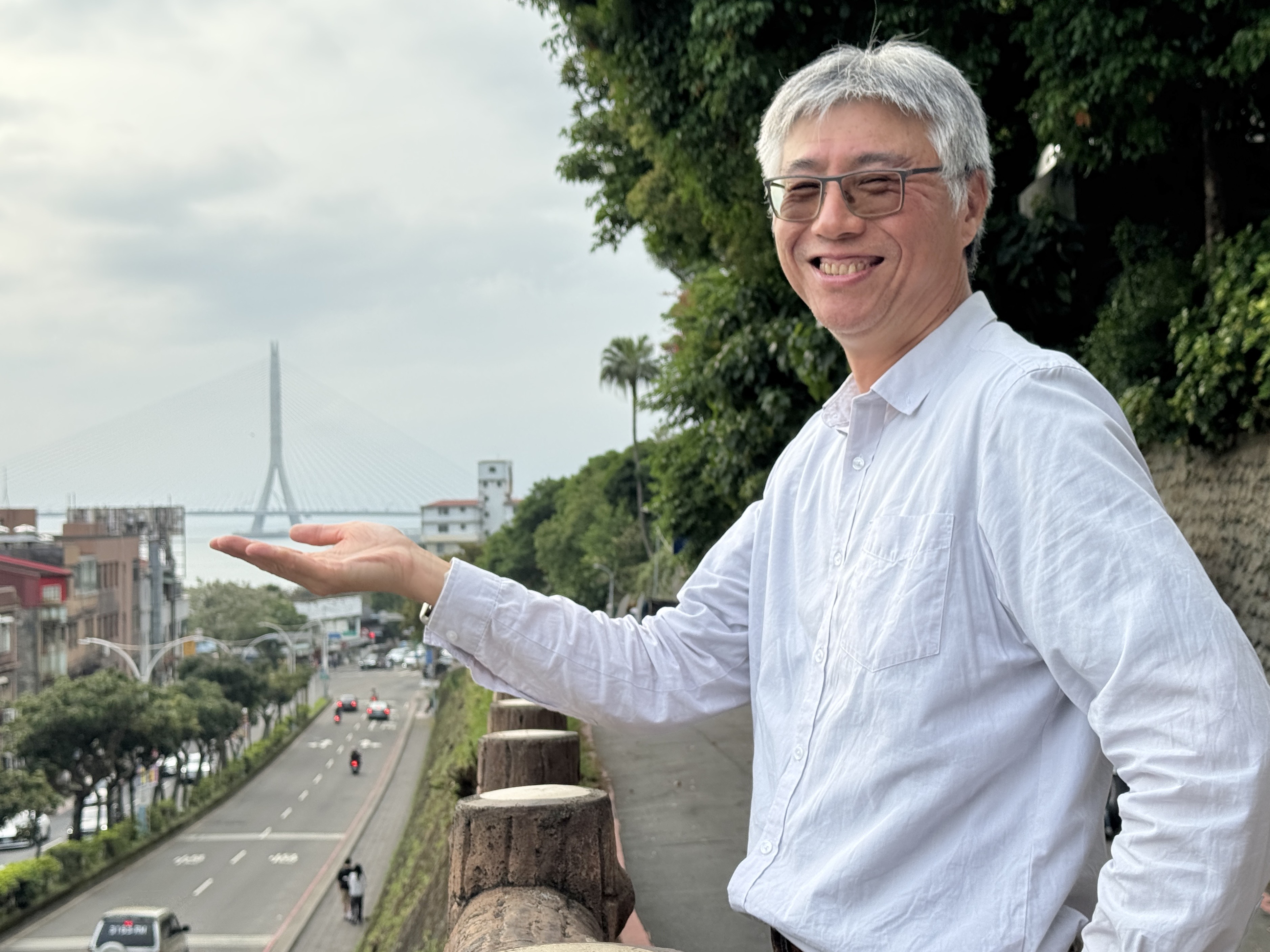 淡水古蹟博物館「滬尾講堂」邀請前交通部公路局北區公路新建工程分局分局長詹益祥，分享「橋完成之後，時間才開始一座橋，如何成為城市的記憶」。