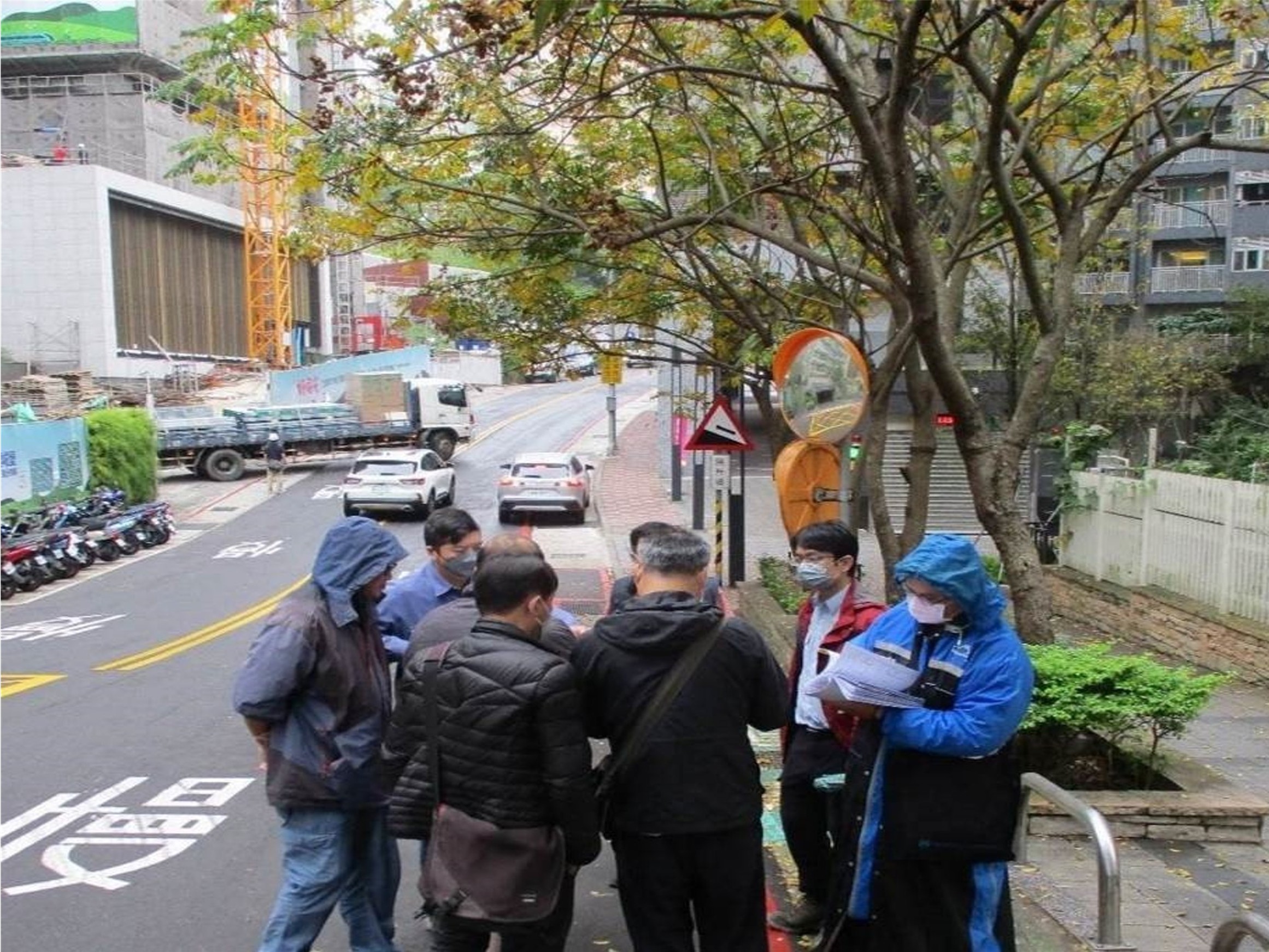 水利局邀集各民生管線單位，現地會勘協調後續管遷作業