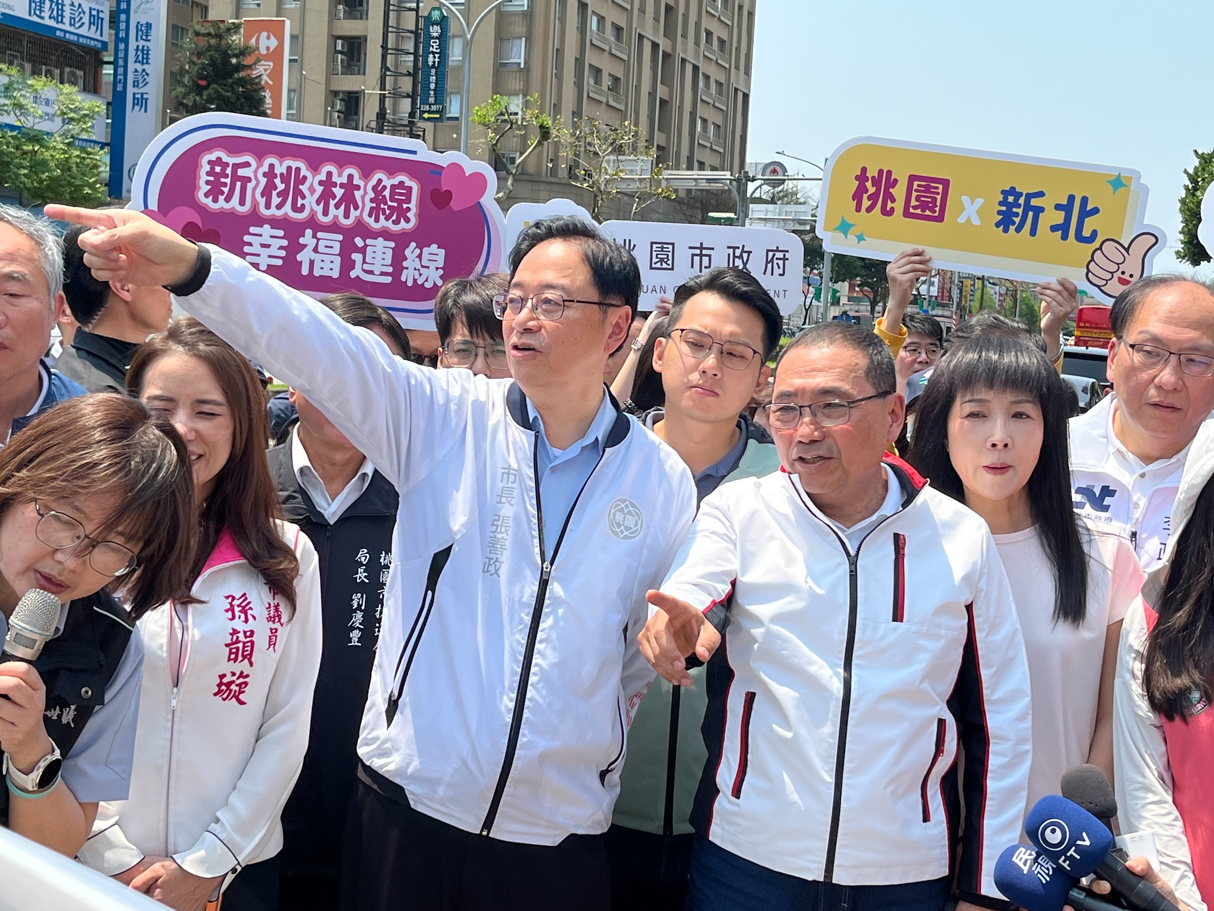 雙市長實地瞭解路線規劃