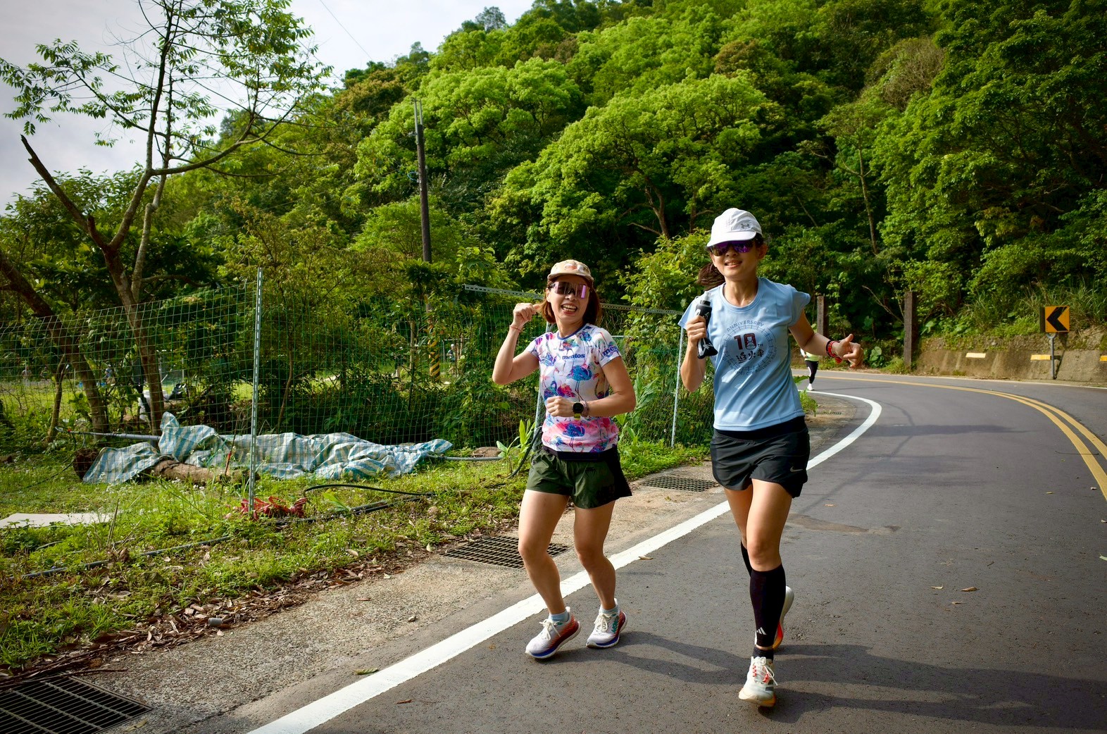 跑者揮灑汗水，認真訓練。(圖為2025活動照)