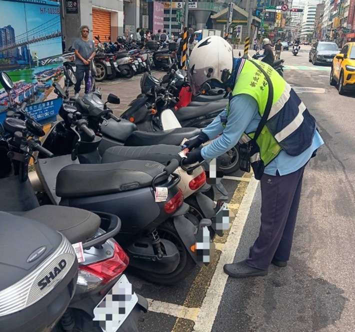 機車格開單相片