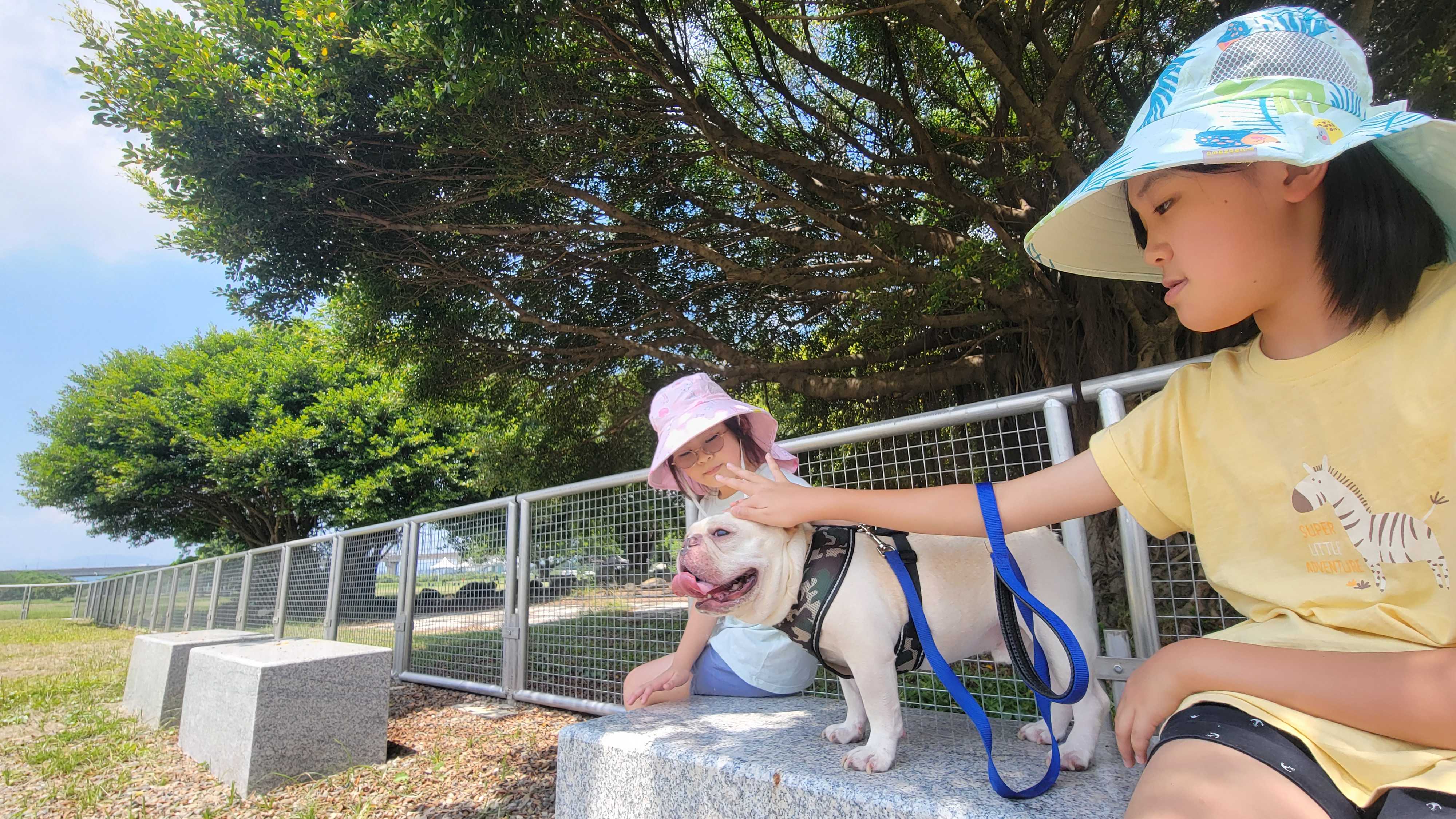  民眾可於座椅區休憩乘涼