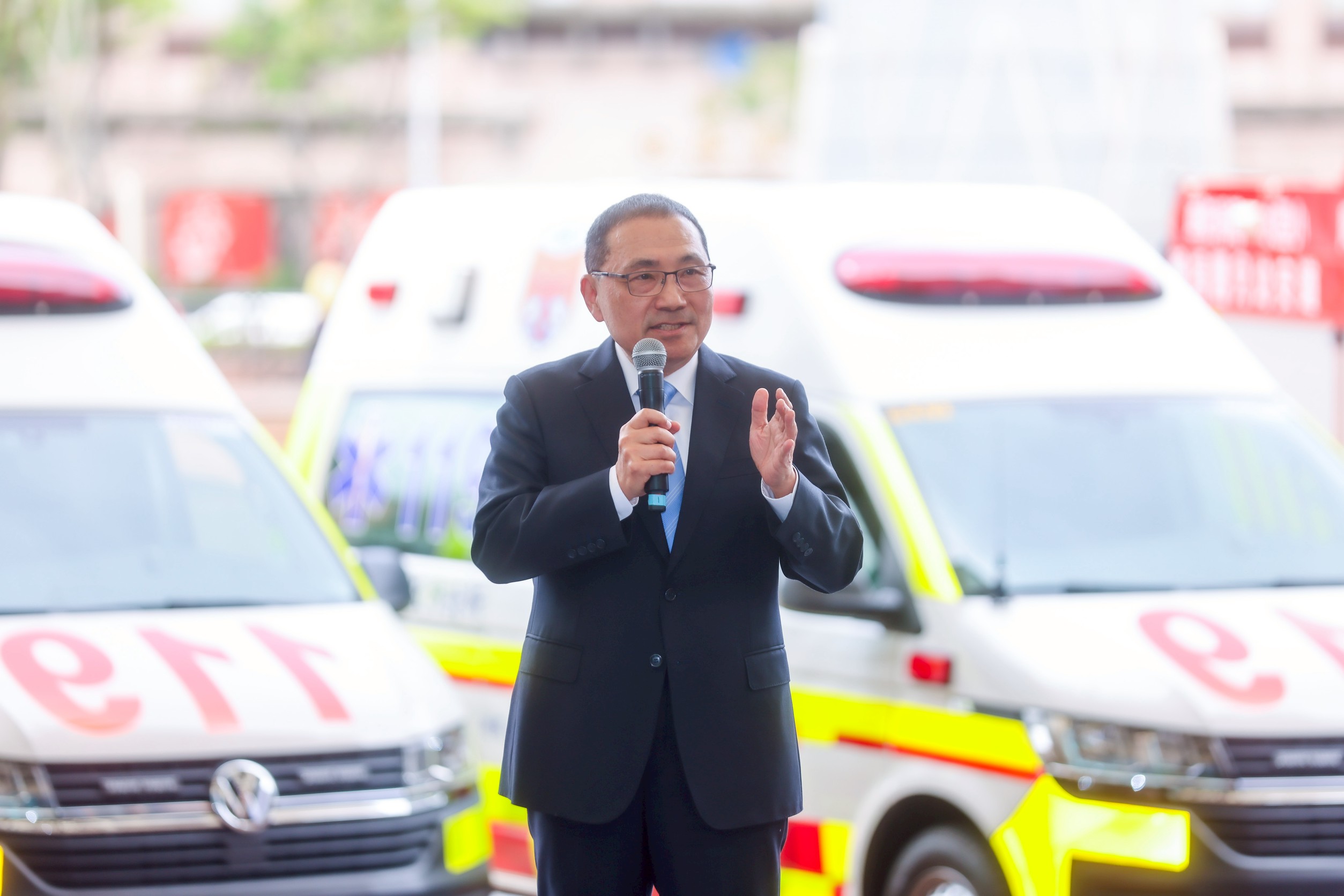 新北市政府今（16）日舉行「重生奇蹟－OHCA康復3,000人感恩活動」