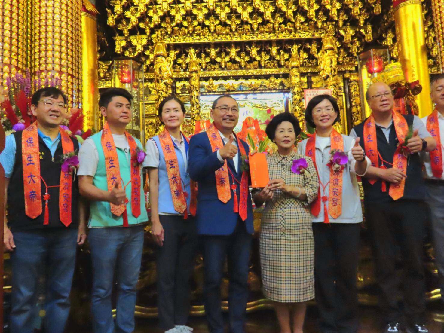 樹林濟安宮保生大帝文化祭今(18)日開鑼，市長侯友宜特別出席與會。