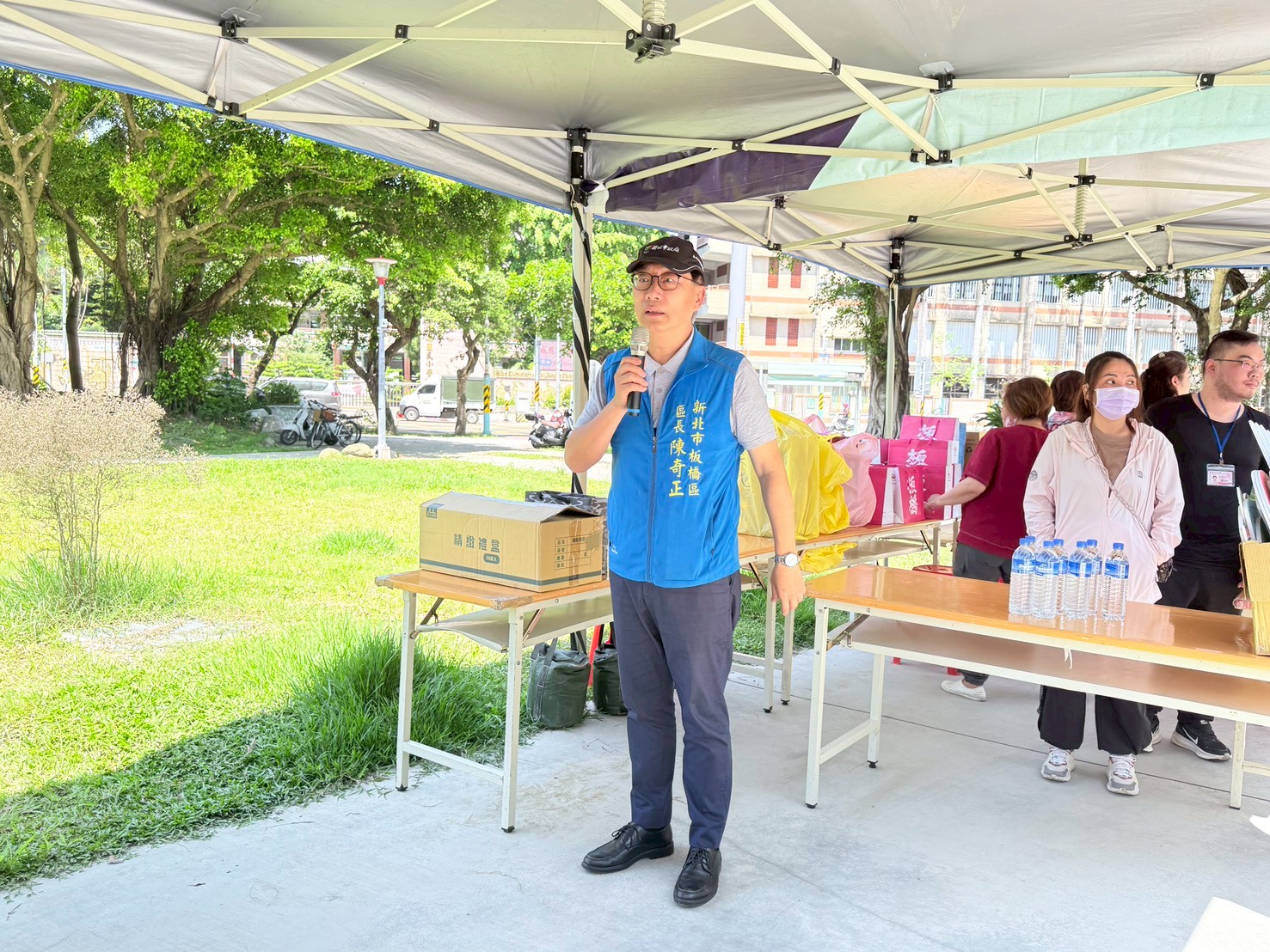 4.板橋區公所陳區長奇正致詞