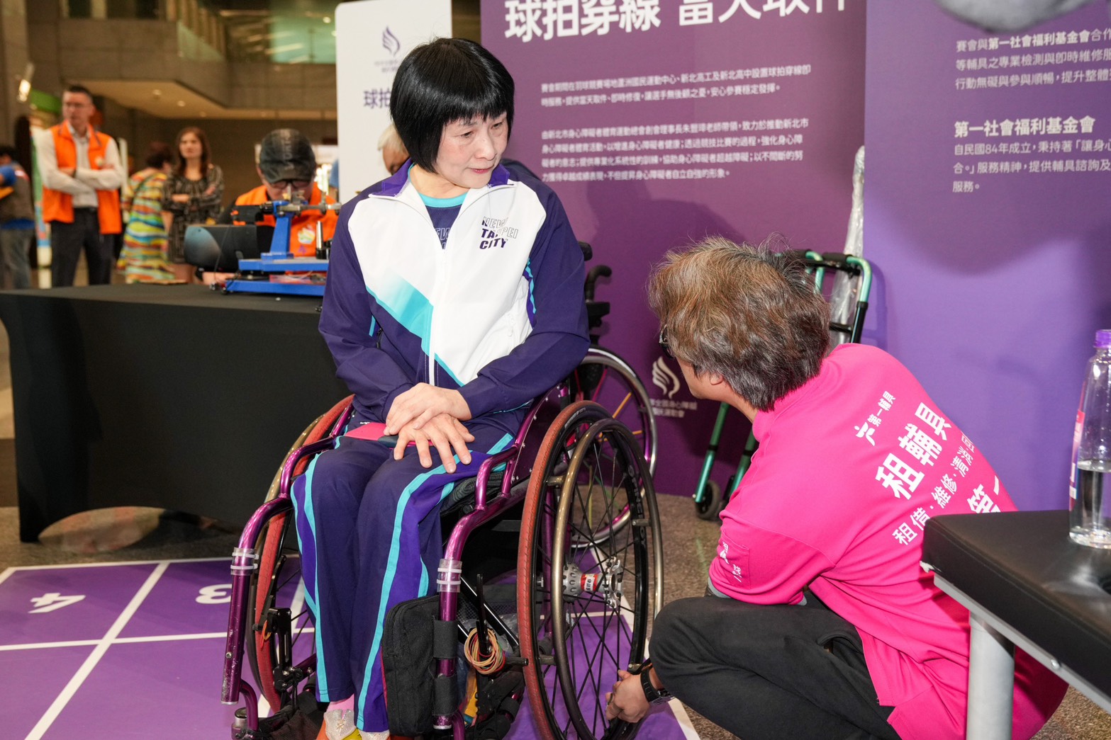 《115全障運》與第一輔具合作 在各競賽場館設置輔具維修站