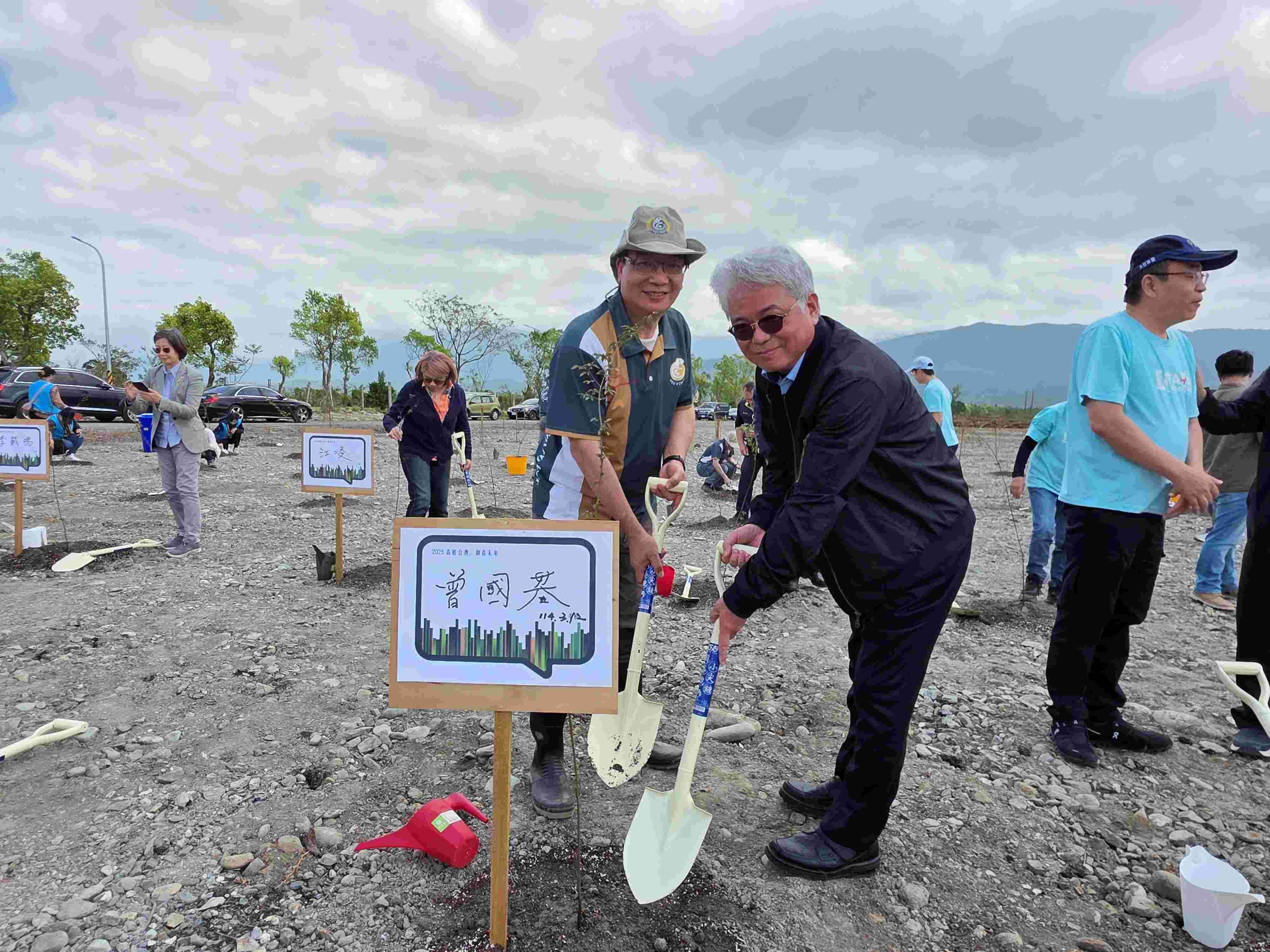 元杉森林自然資源股份有限公司於臺東種植4萬棵樹