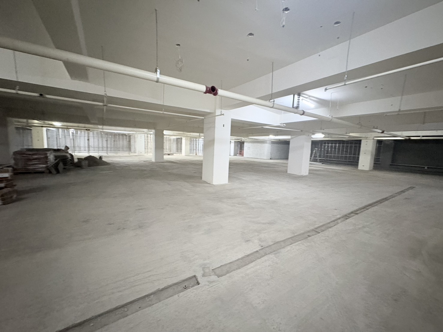 板橋區信義國小地下停車場工程進度已逾70%