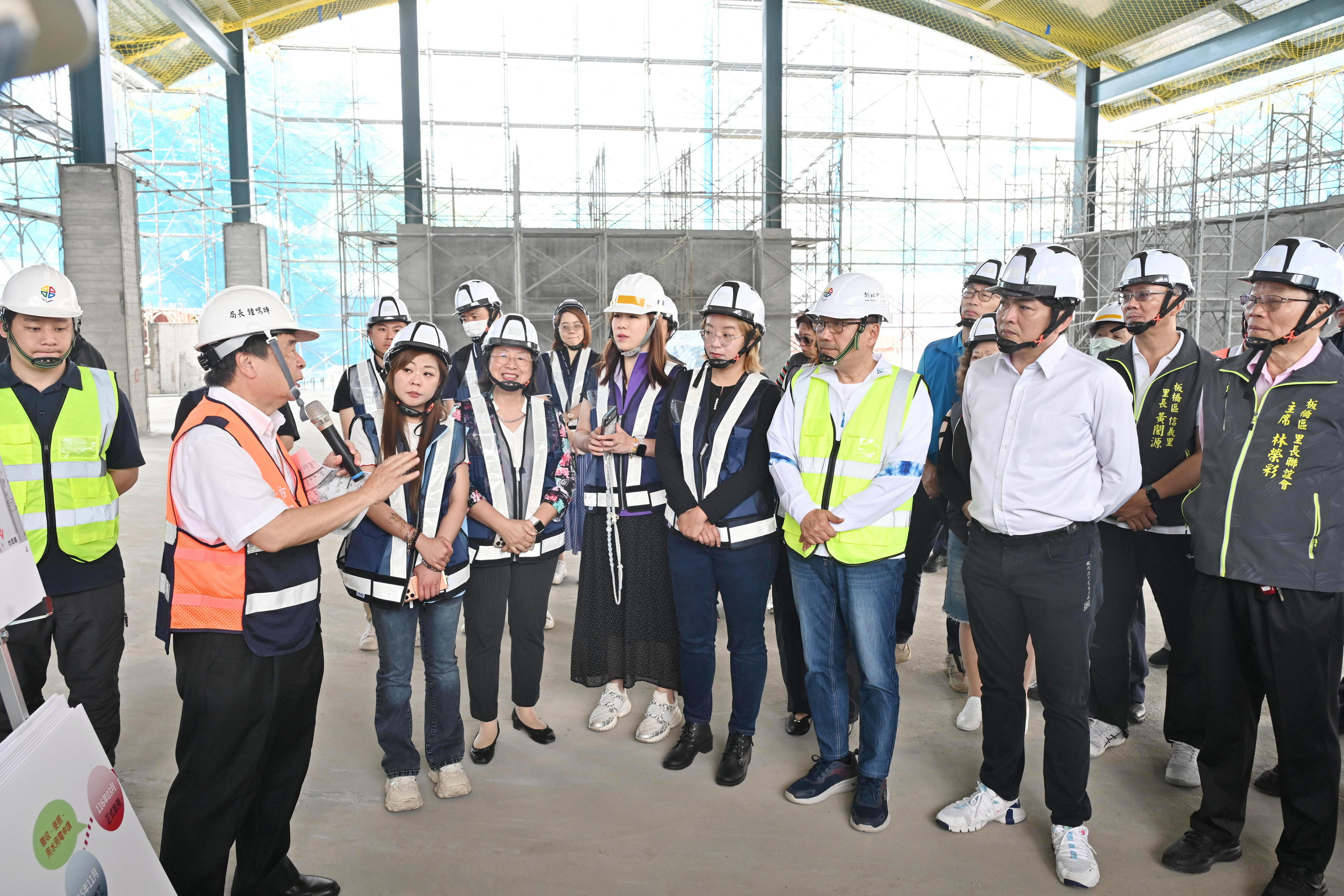 侯友宜指出，目前整體工程進度已達76.10%，力拚今（115）年11月完工