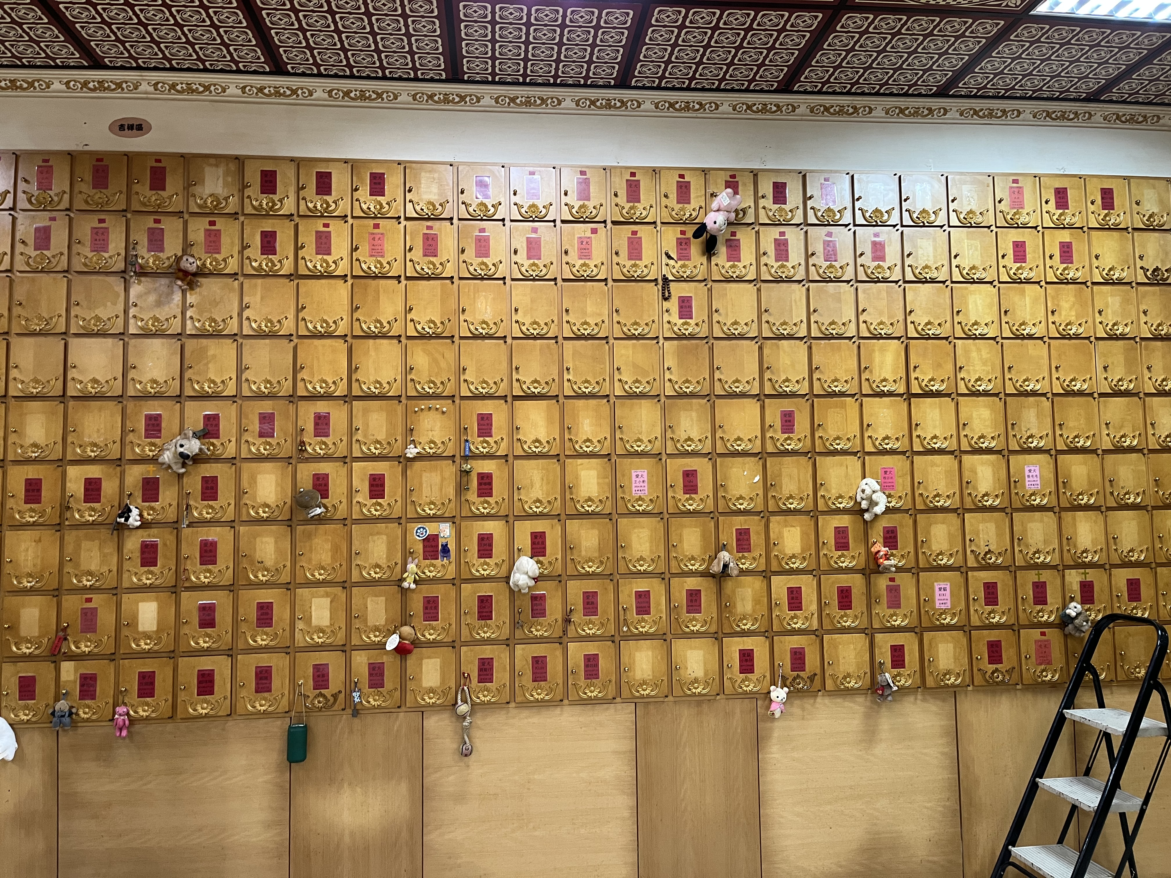 寵物骨灰存放設施指專供存放寵物骨灰的建築物或相關設施