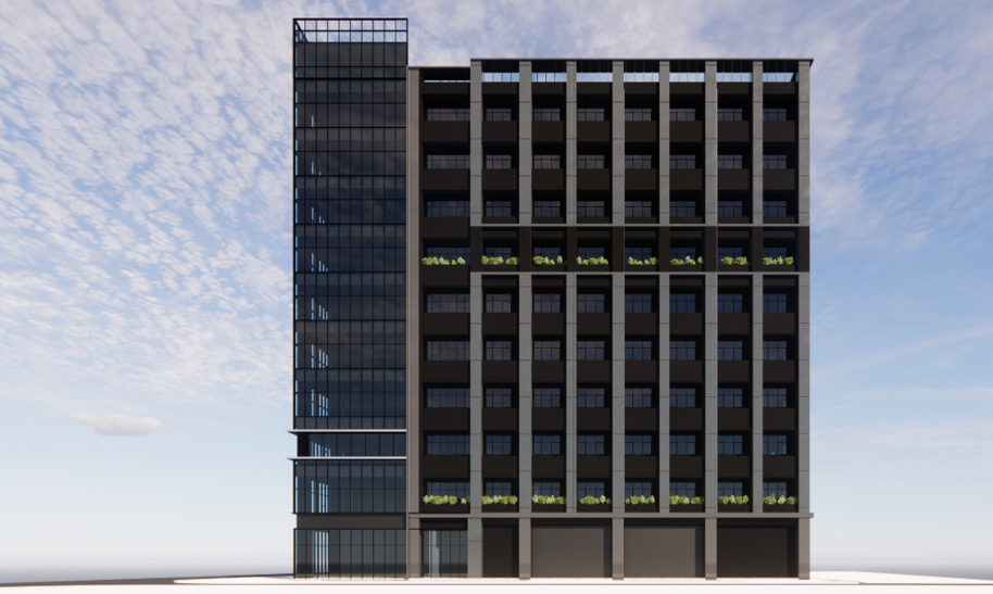 三重頂崁更新後模擬圖