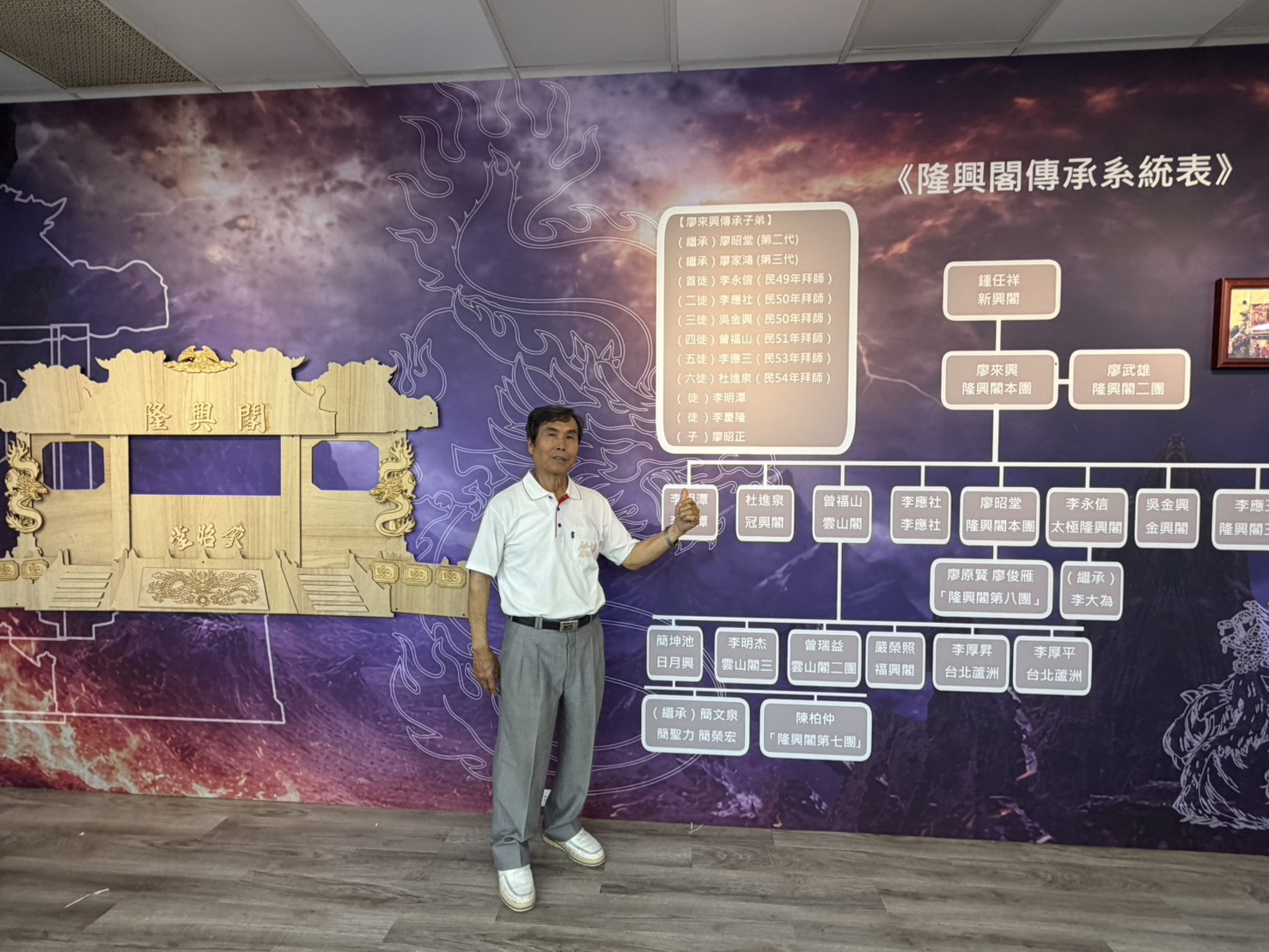 本次邀請雲林閣派代表「隆興閣掌中劇團」，團長廖昭堂為臺灣客家布袋戲的重要推手。