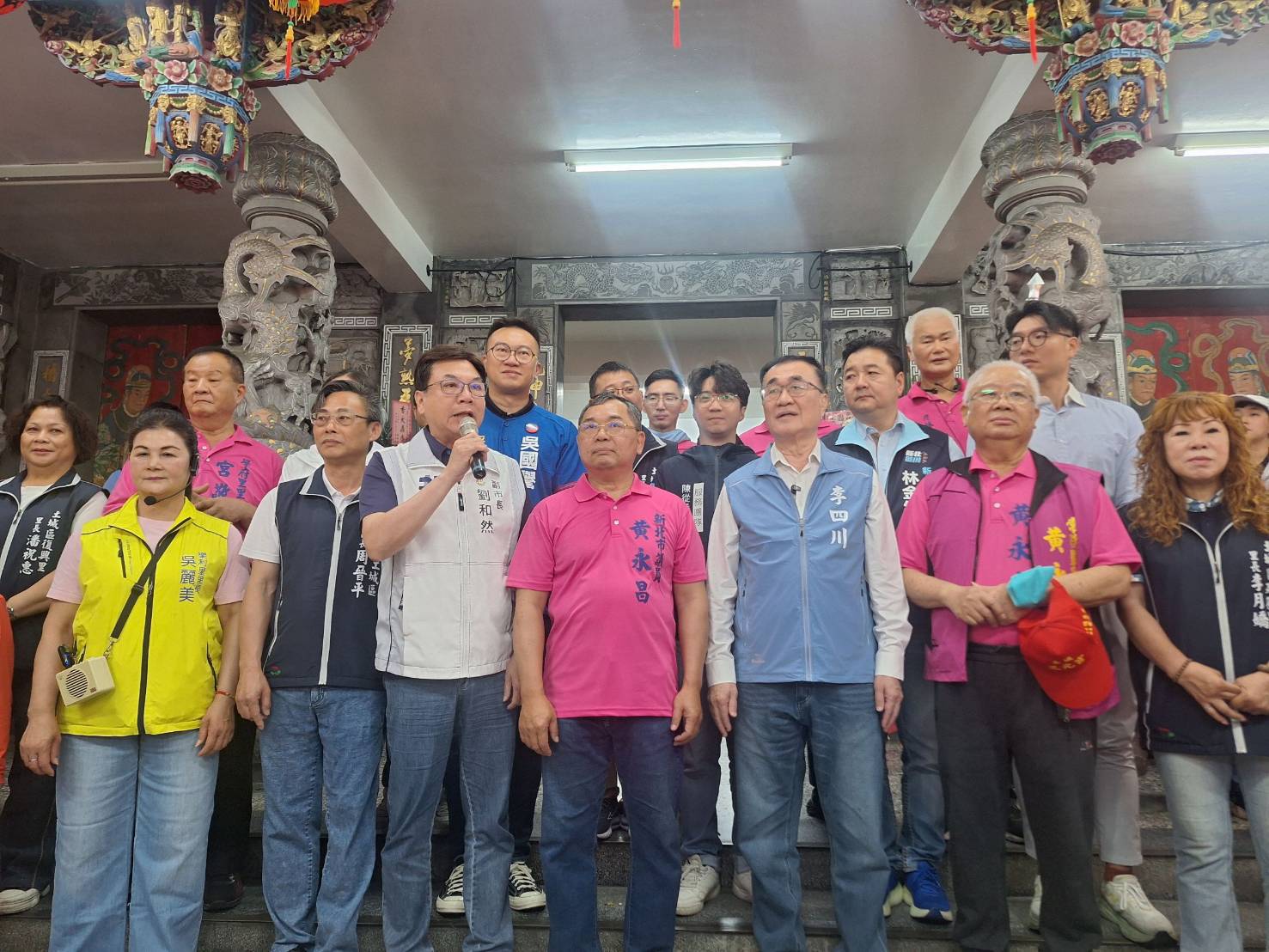 劉副市長感謝三元宮長期投入公益慈善，成為地方重要的社會福利據點。