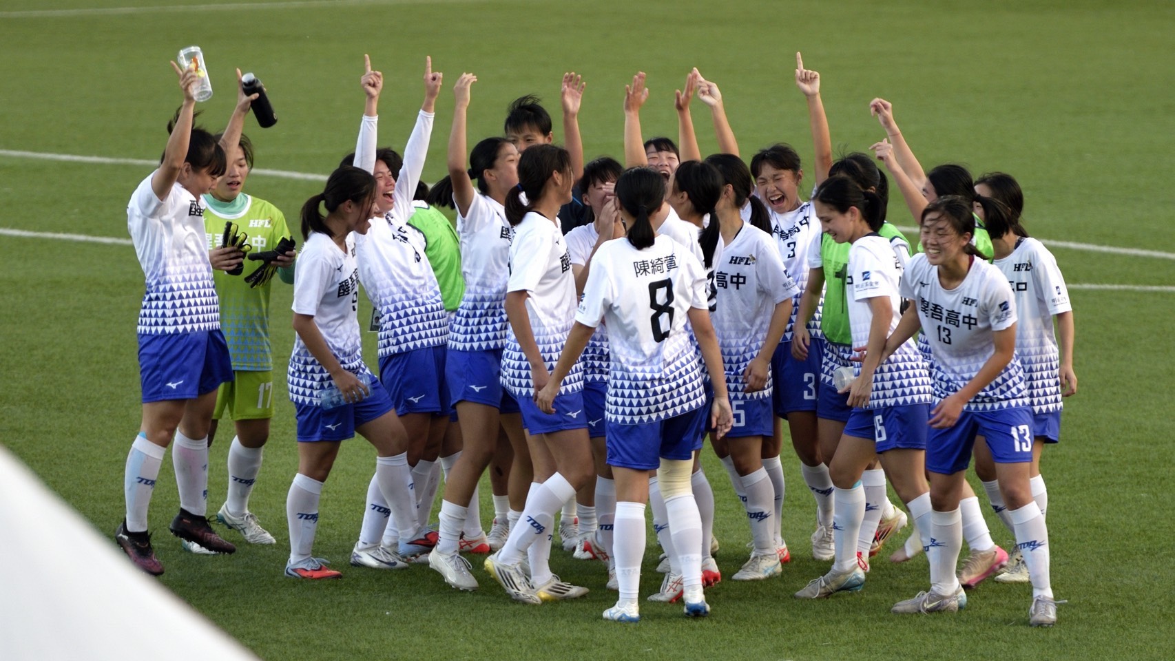 新北醒吾高中女足展現強大團隊默契與穩定戰力 勇奪HFL三連霸摘下隊史第6冠