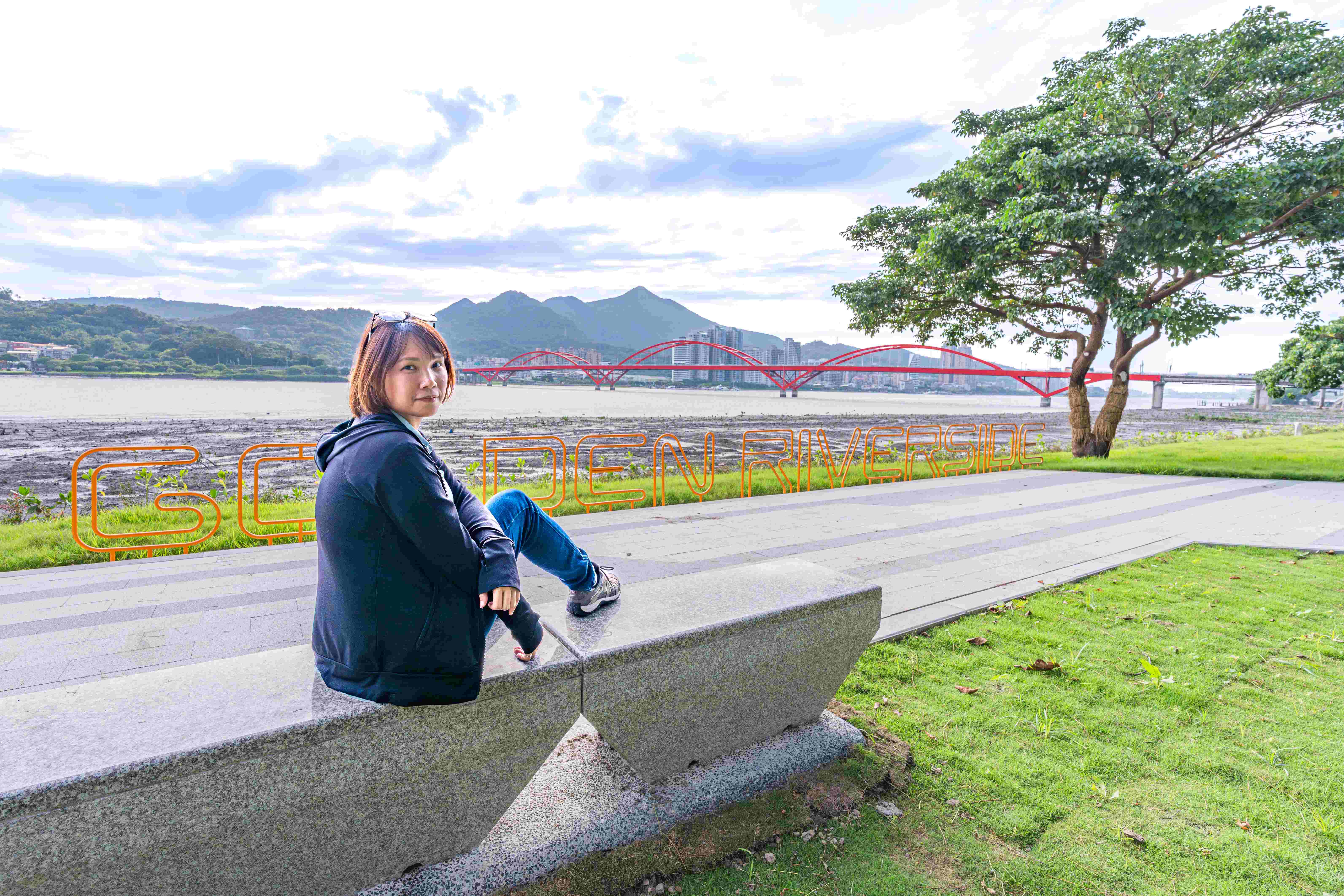  雙北市界迎賓廣場亮點水岸門戶