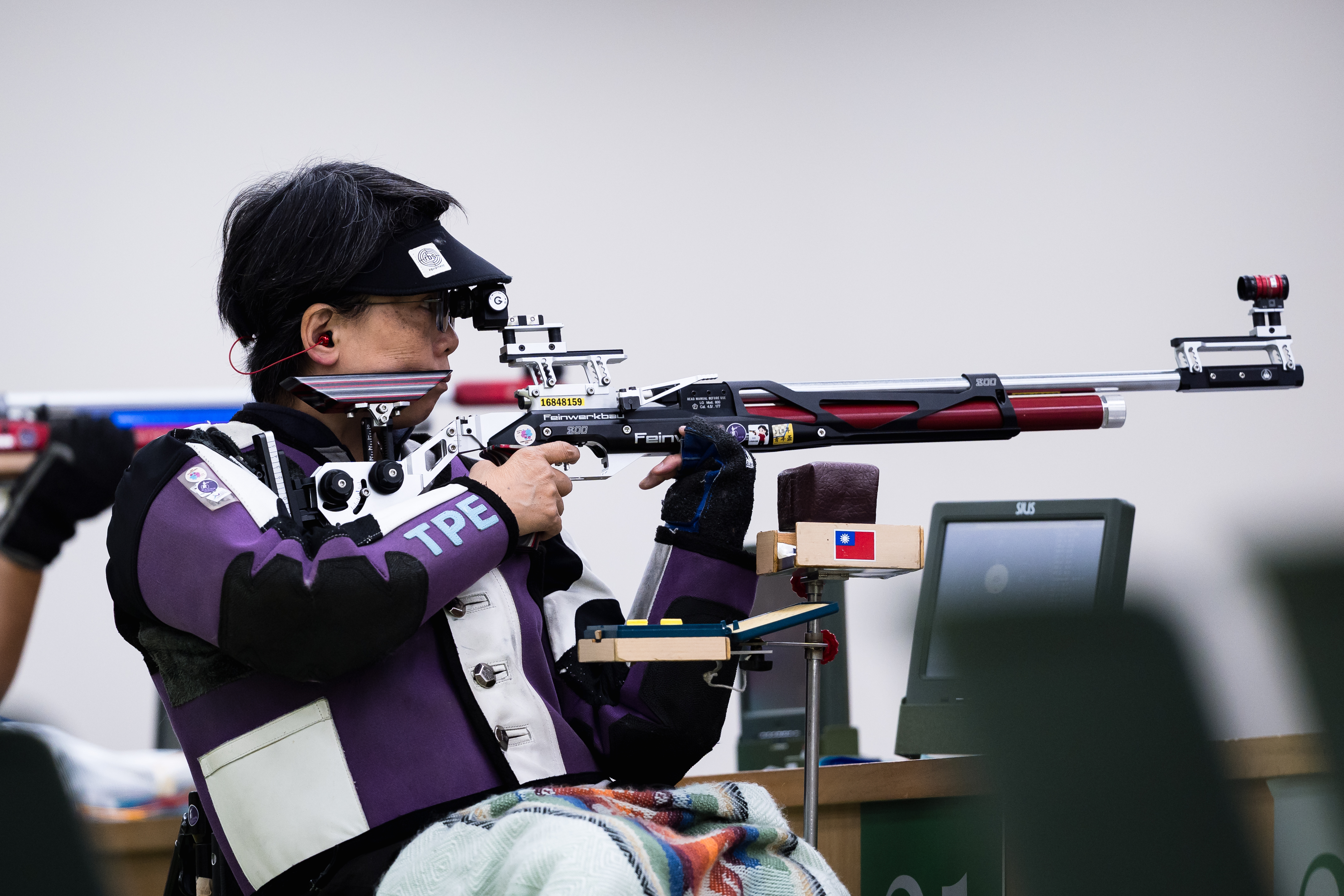 115全障運射擊肢障女子10公尺空氣步槍立姿個人賽_新北市黃淑華_金牌01