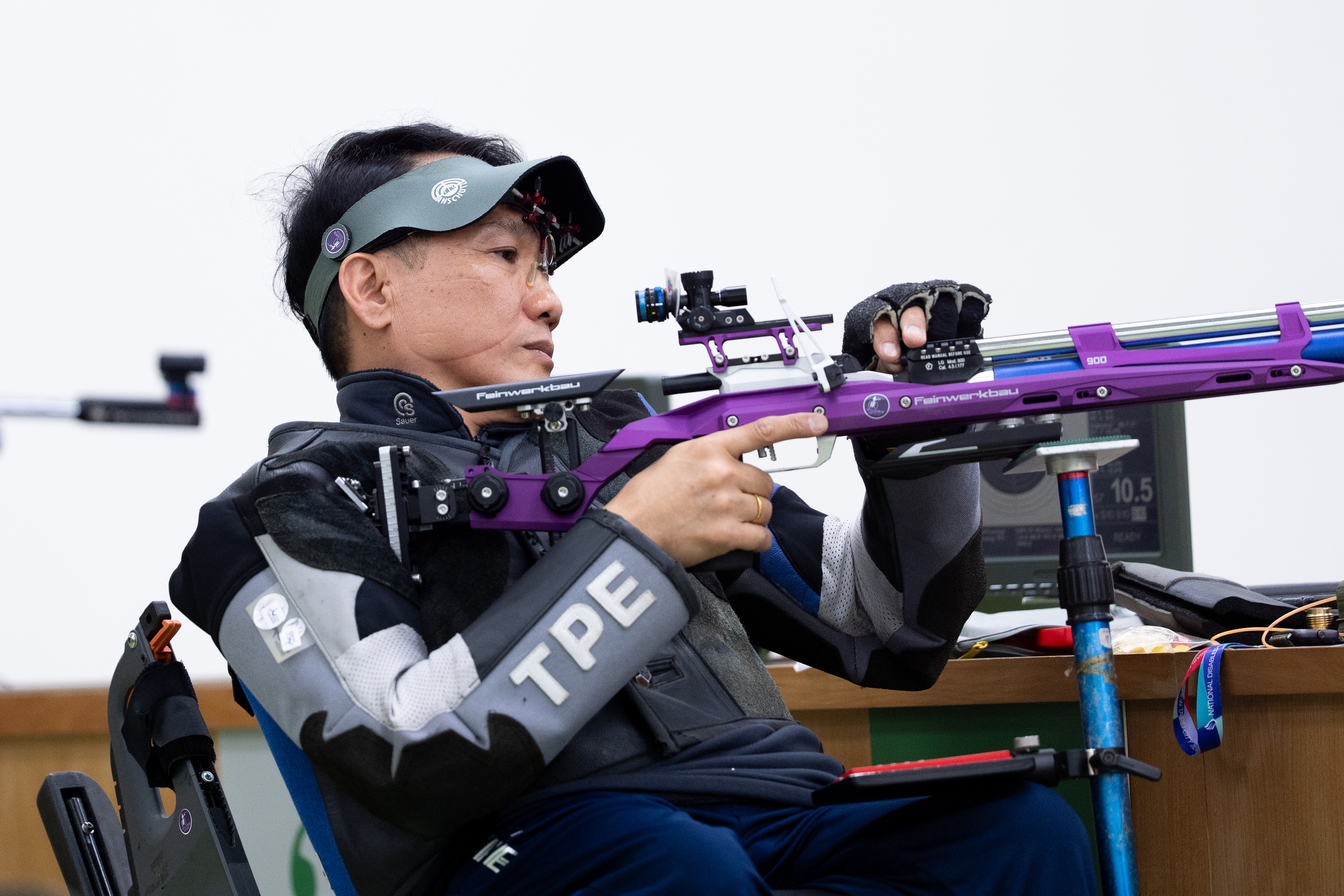 115全障運射擊肢障男子10公尺空氣步槍立姿個人賽_臺北市劉文章_金牌02