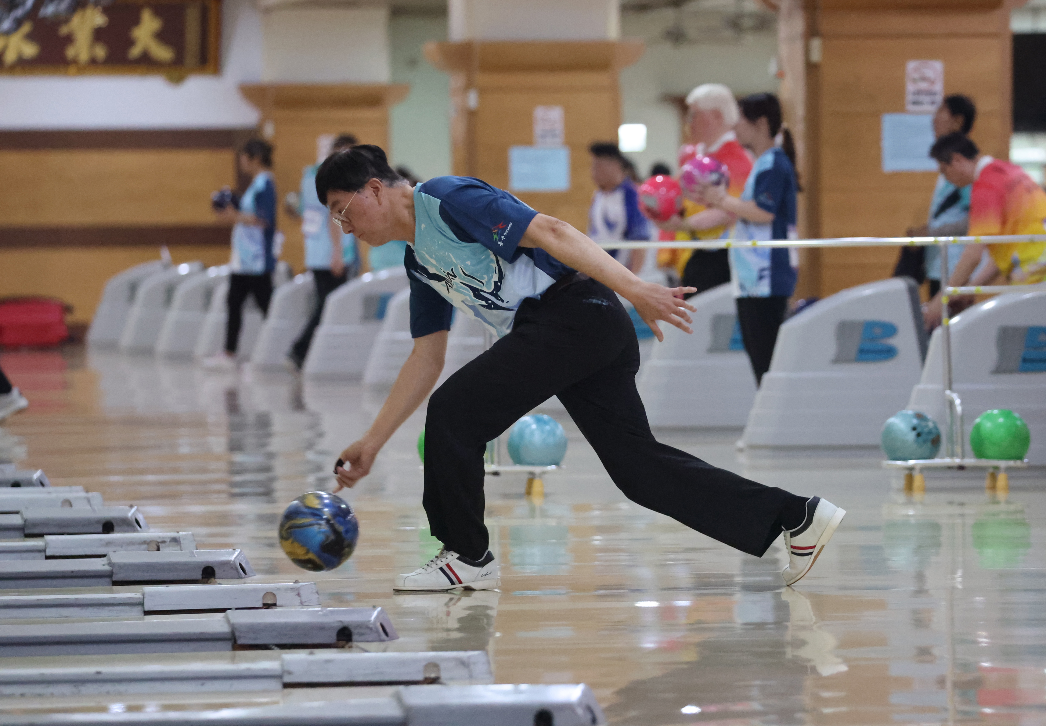 115全障運視障混合組保齡球雙人賽B組_臺中市袁朝盛02