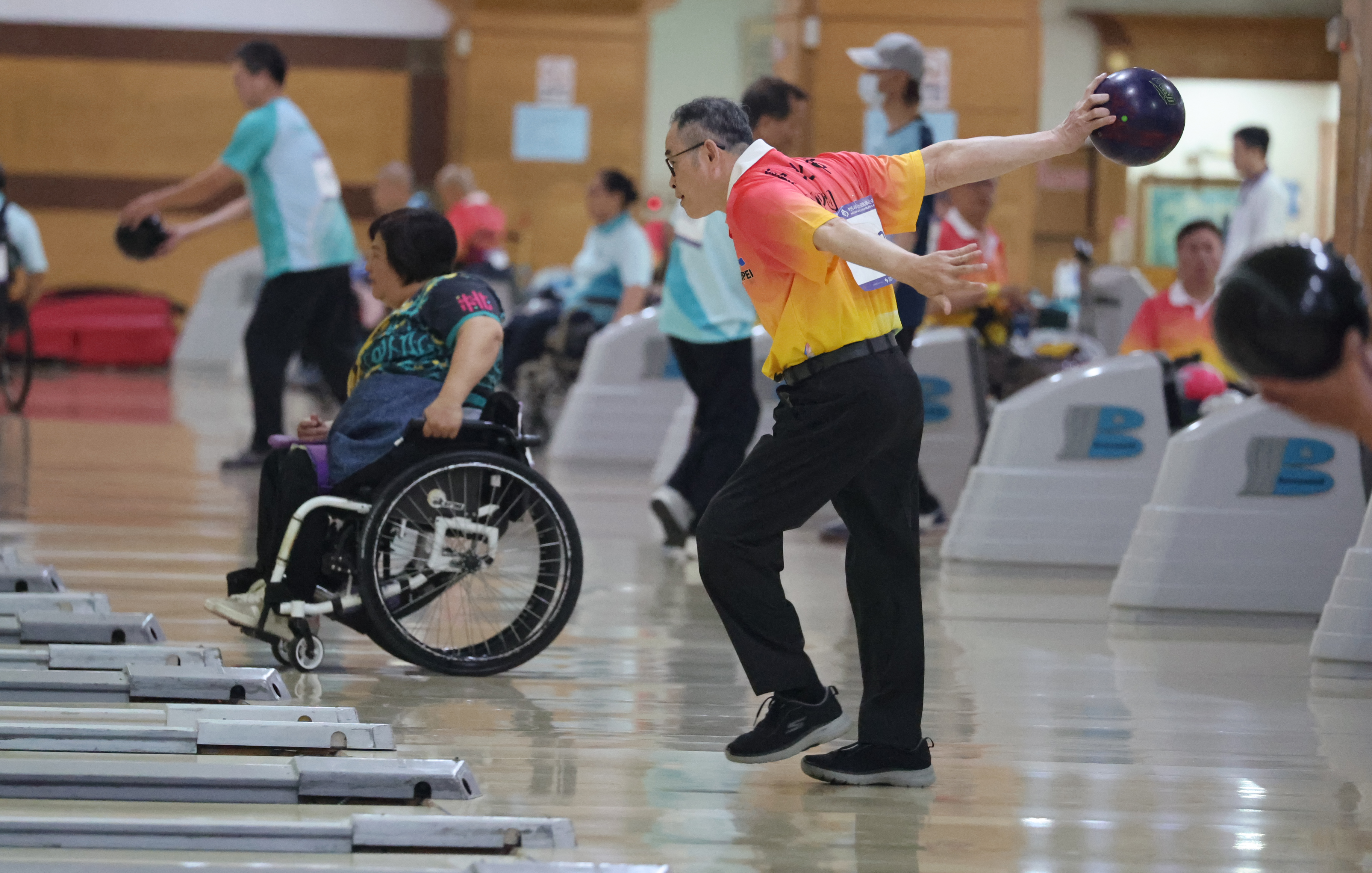 115全障運肢障混合組保齡球雙人賽B組_臺北市楊孟璋01