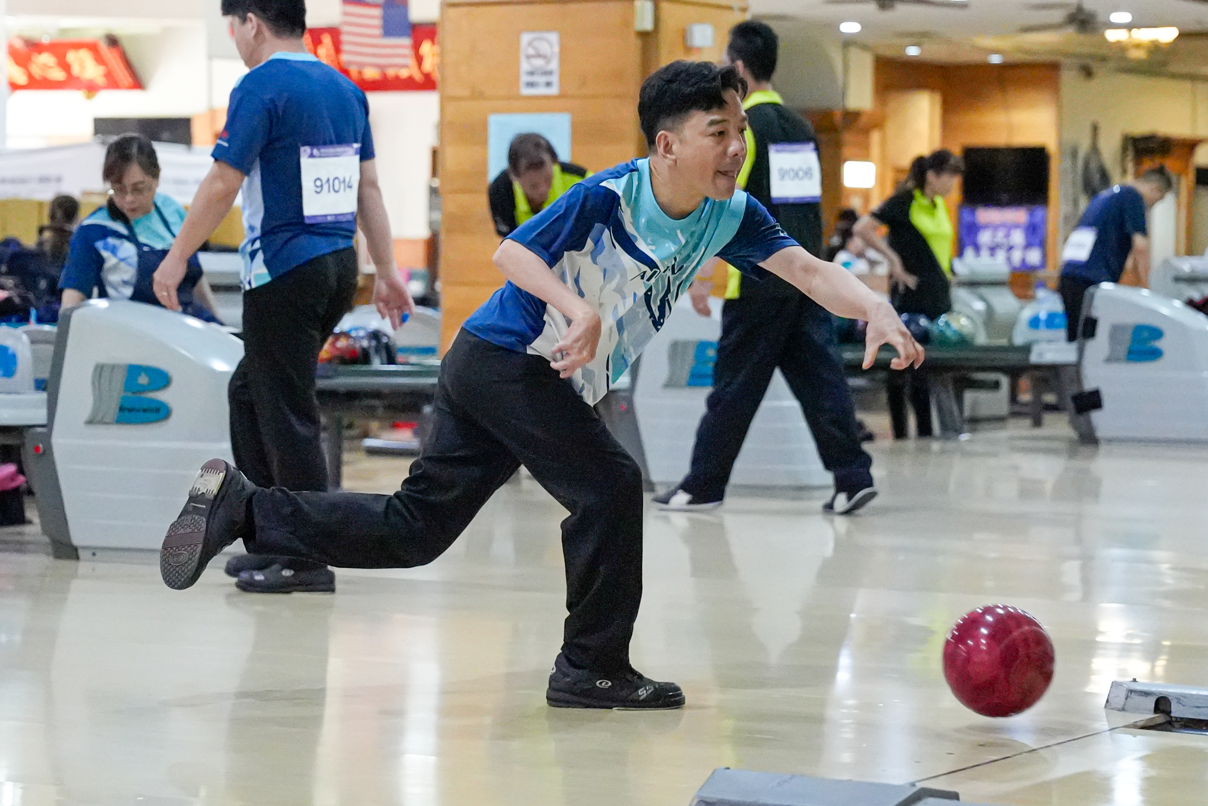 115全障運肢障混合組保齡球4人團體賽A組_臺中市林宗榮