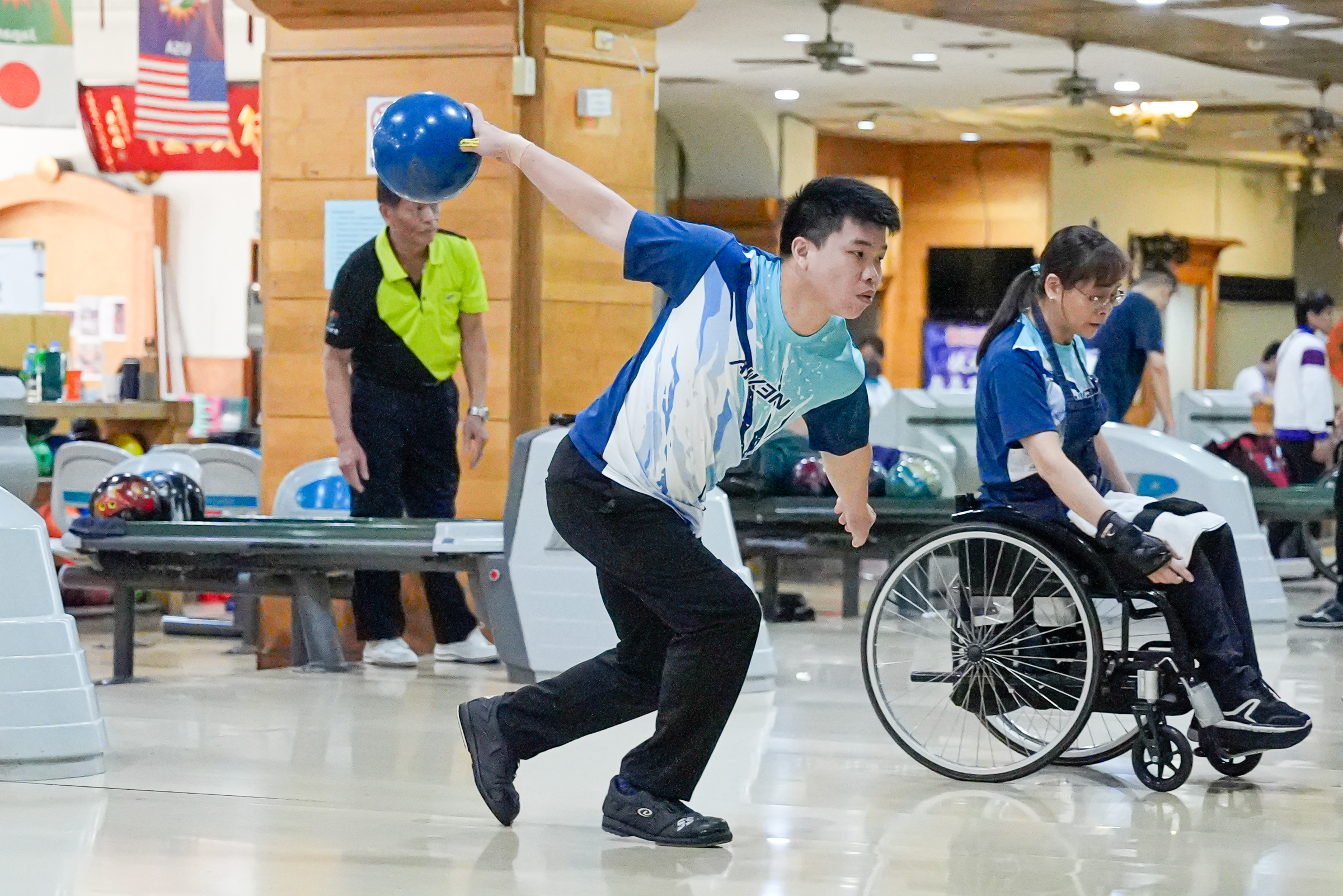 115全障運肢障混合組保齡球4人團體賽A組_臺中市陳天貴