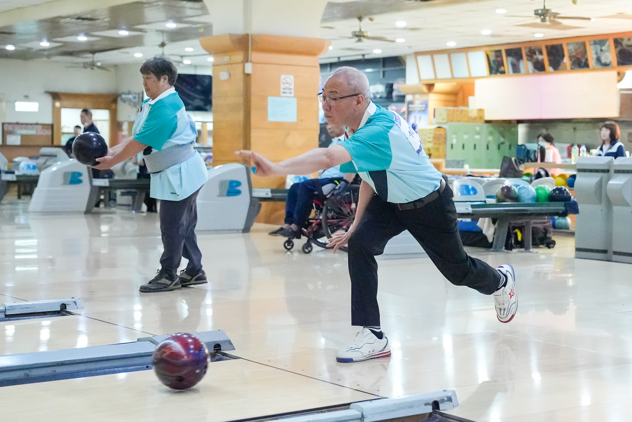 115全障運肢障混合組保齡球4人團體賽A組_臺南市呂如晃