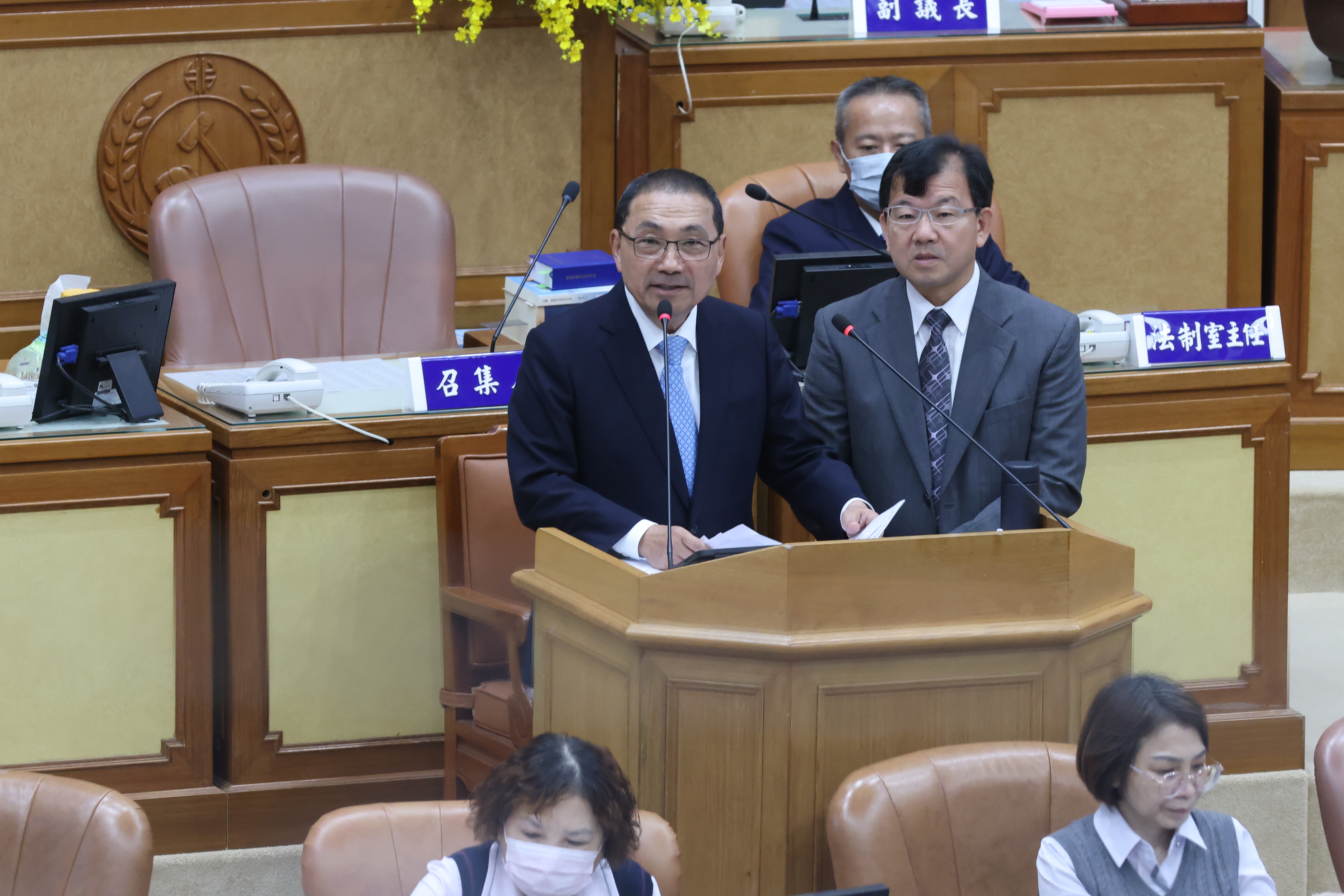 擴編逾5.4億預算力挺基層，市長侯友宜宣布調增里基等6項經費。