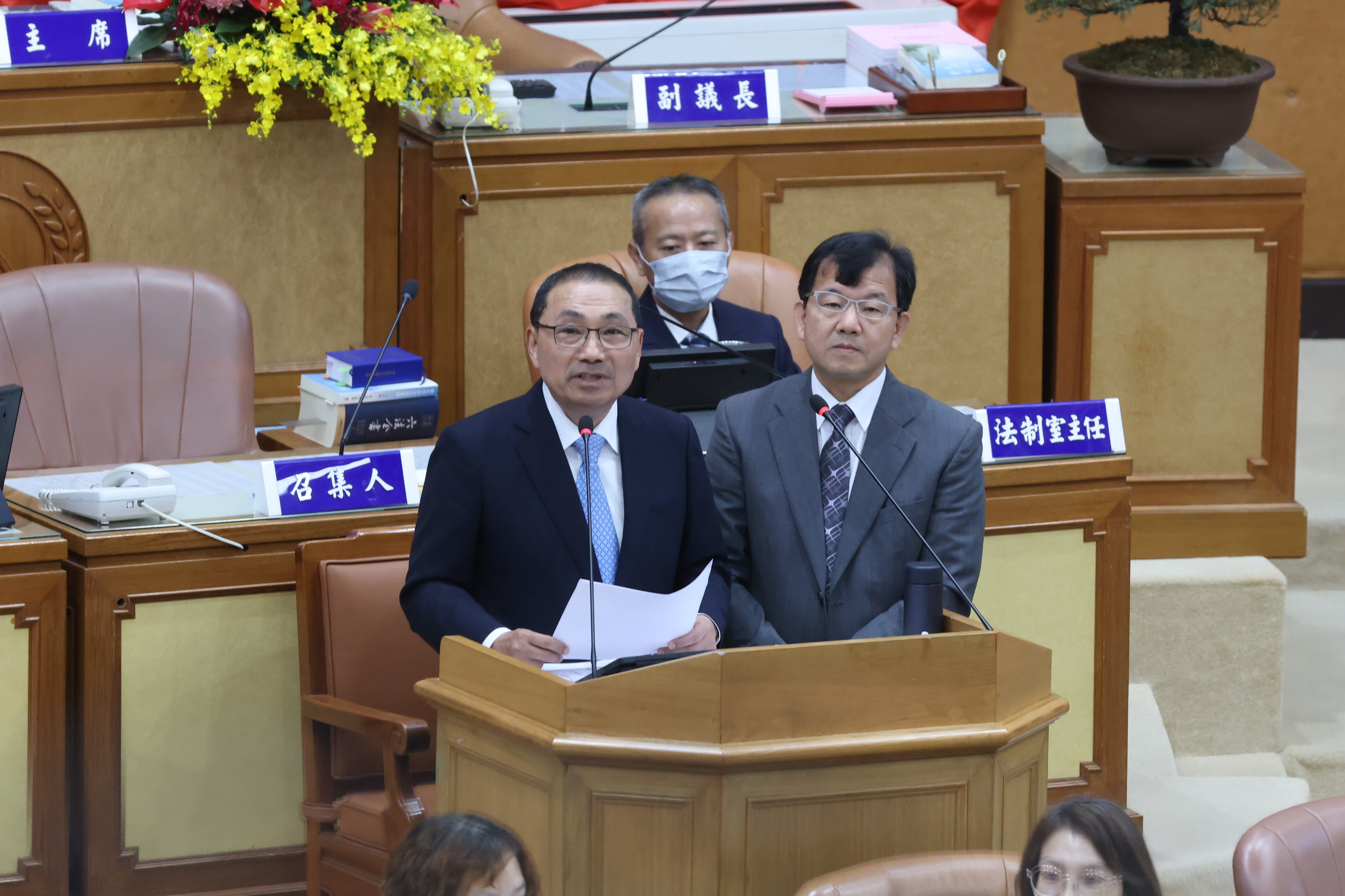 擴編逾5.4億預算力挺基層，新北市市長侯友宜宣布調增里基等6項經費。