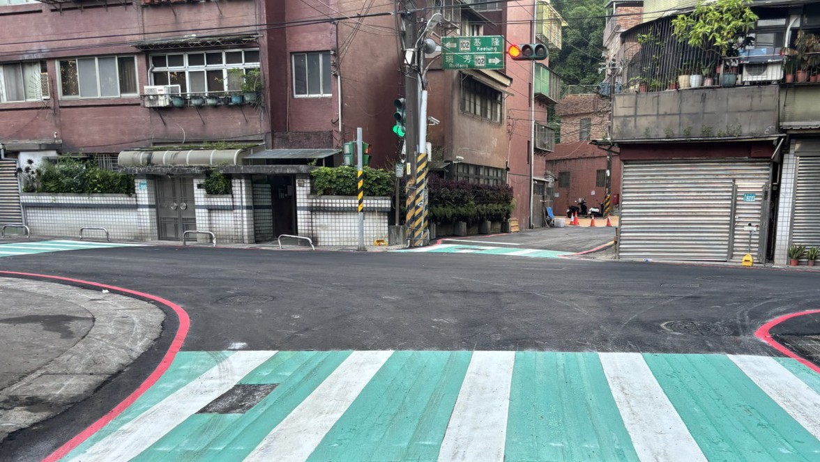  排水改善工程及道路銑刨加鋪已全線完成，並開放道路通行