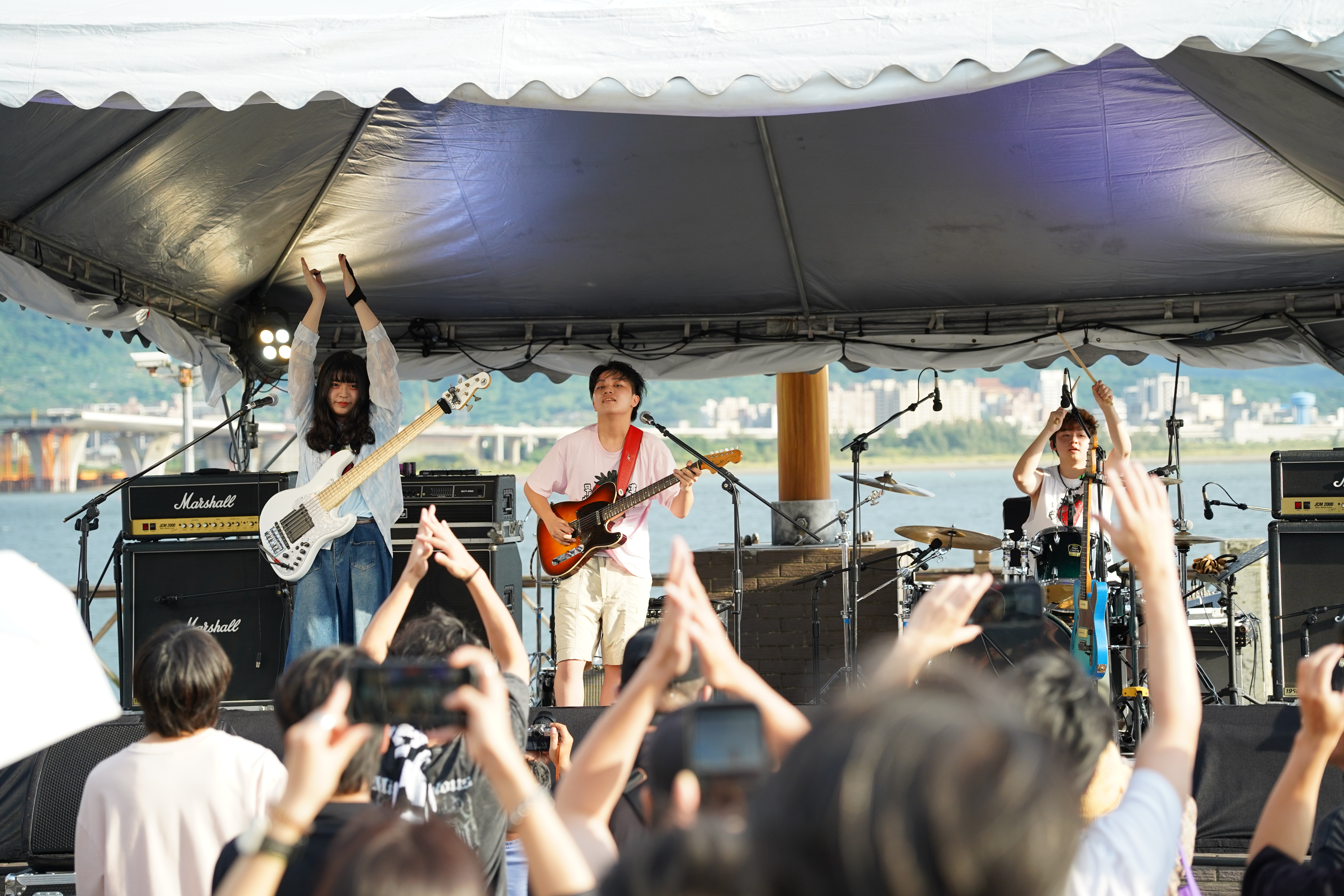 歡迎大家於6月12日(五)至6月14日(日)前往永和仁愛公園，一同為晉級樂團加油喝采，共享原創音樂魅力！(圖為2025年活動資料照)