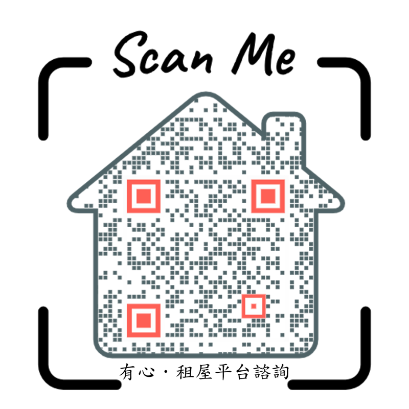 圖-有心．租屋平台連結QRCODE
