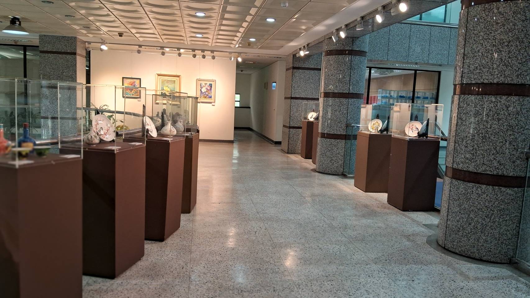 鶯歌區公所2樓展示作品