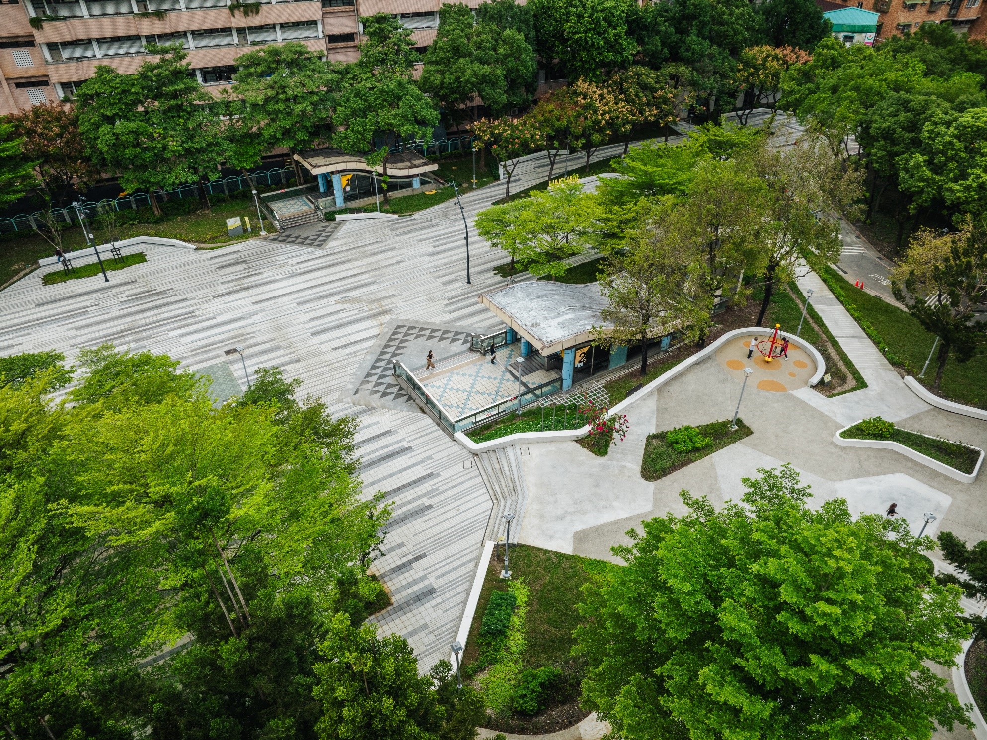 城鄉風貌完工案例-員和社宅周邊。