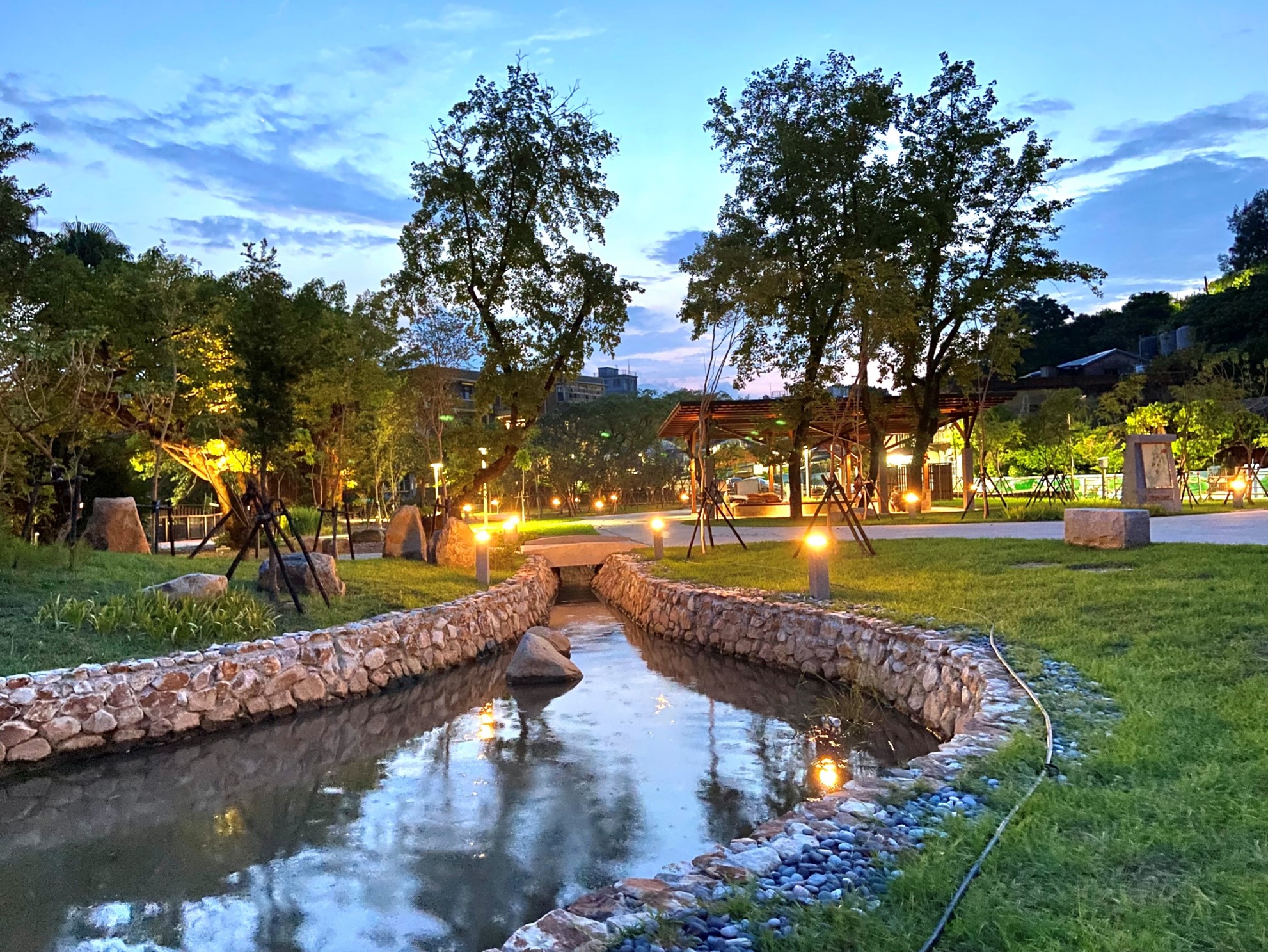 城鄉風貌完工案例-金山中山溫泉公園。