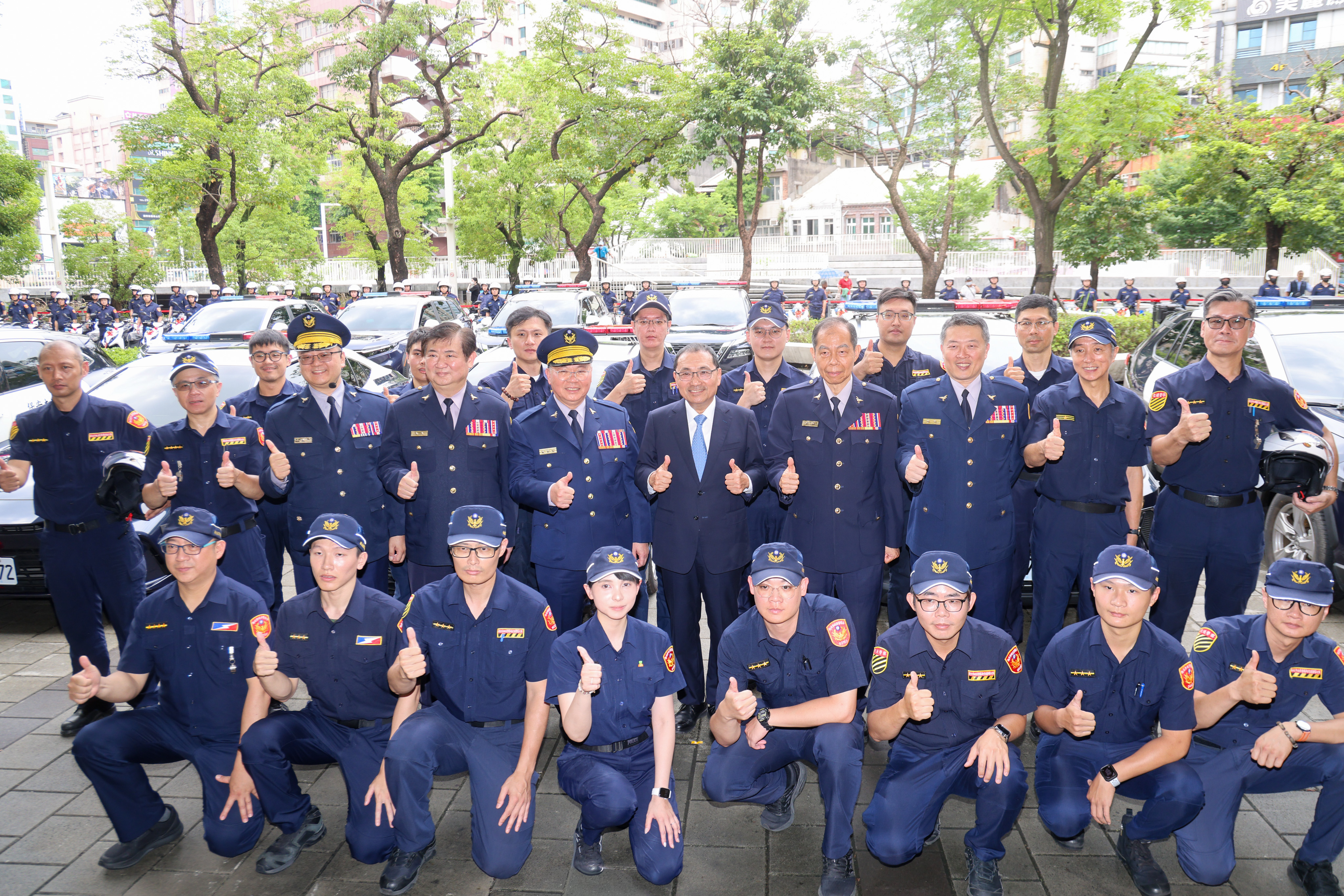 侯友宜叮囑警察保護自身安全，才能守護新北治安