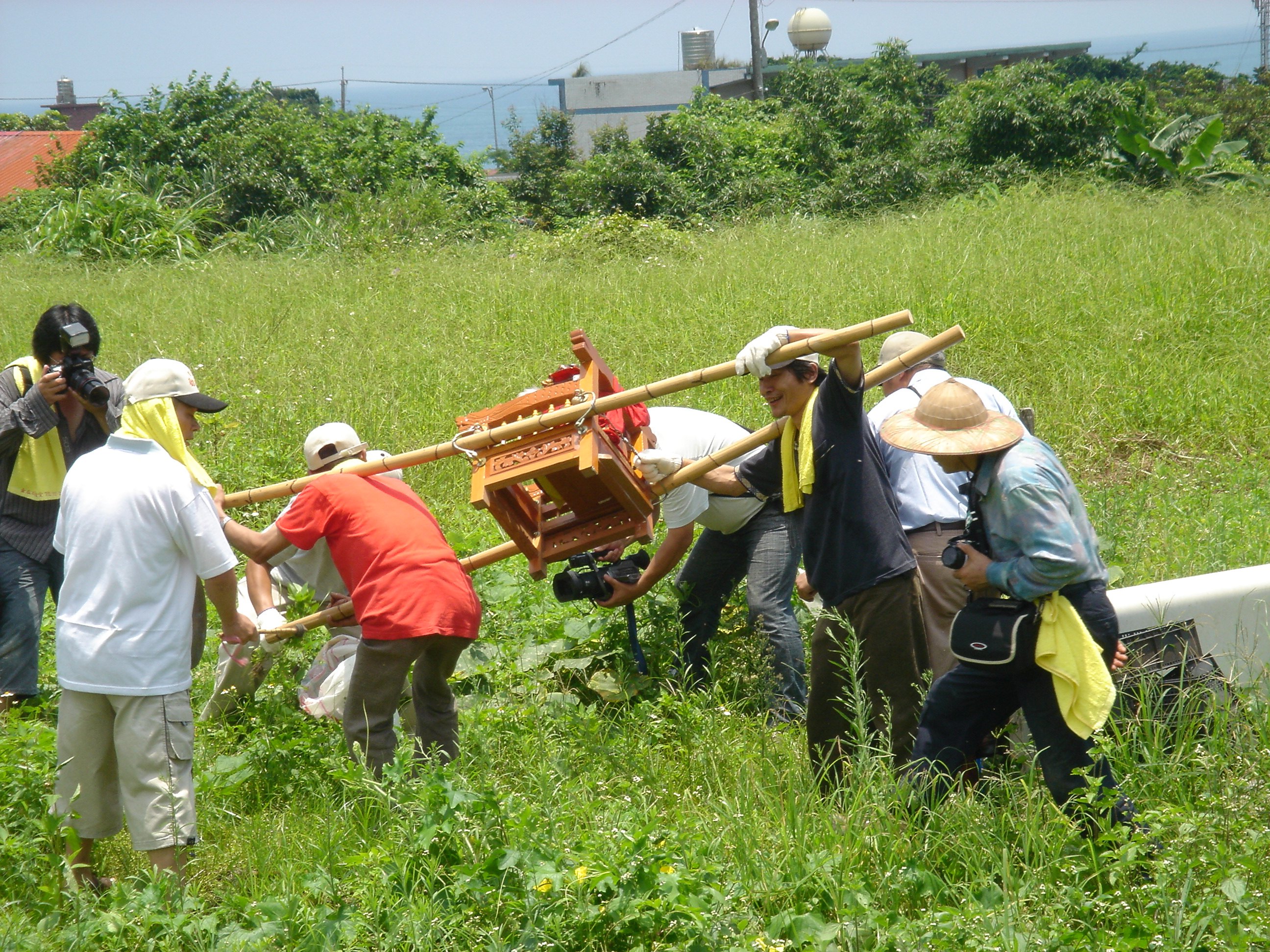 「青草祭」為金瓜石在地具有特色的端午民俗活動。