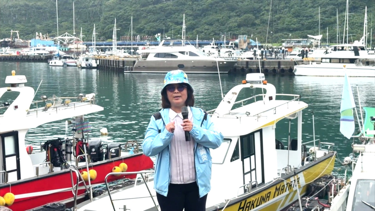  新北市環保局勉勵潛海戰將，提醒執行淨海任務安全第一