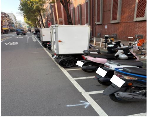 新北7月起三輪機車可停路邊汽車格與大重機專用格