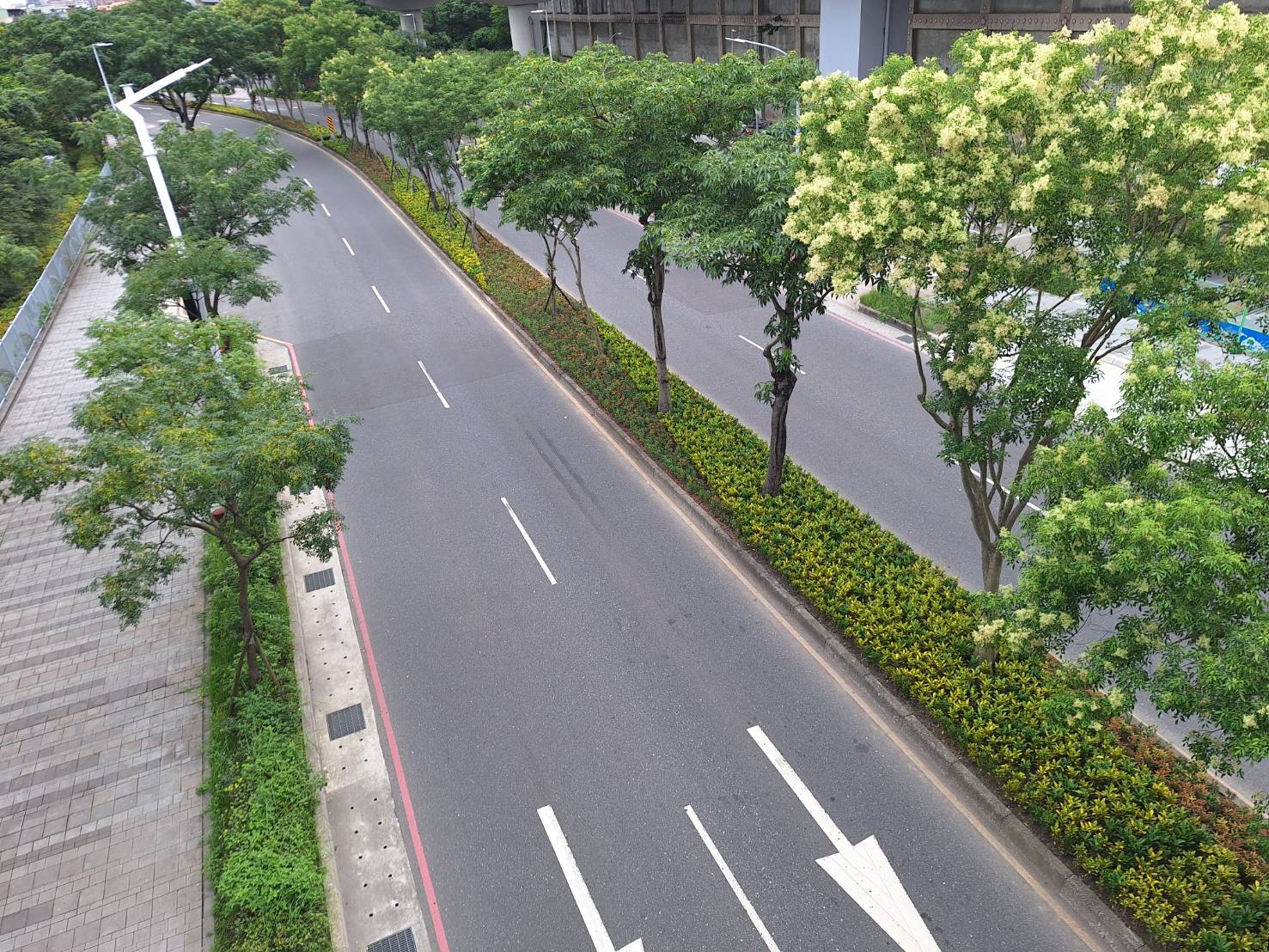 圖3.複層式植栽配置