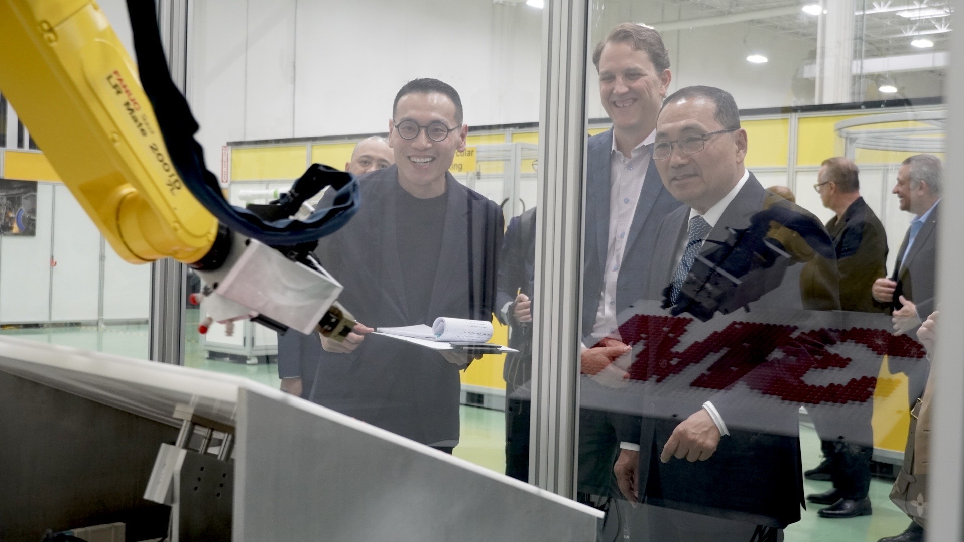 侯友宜參訪國際大廠HIWIN、FANUC　布局新北智慧製造產業