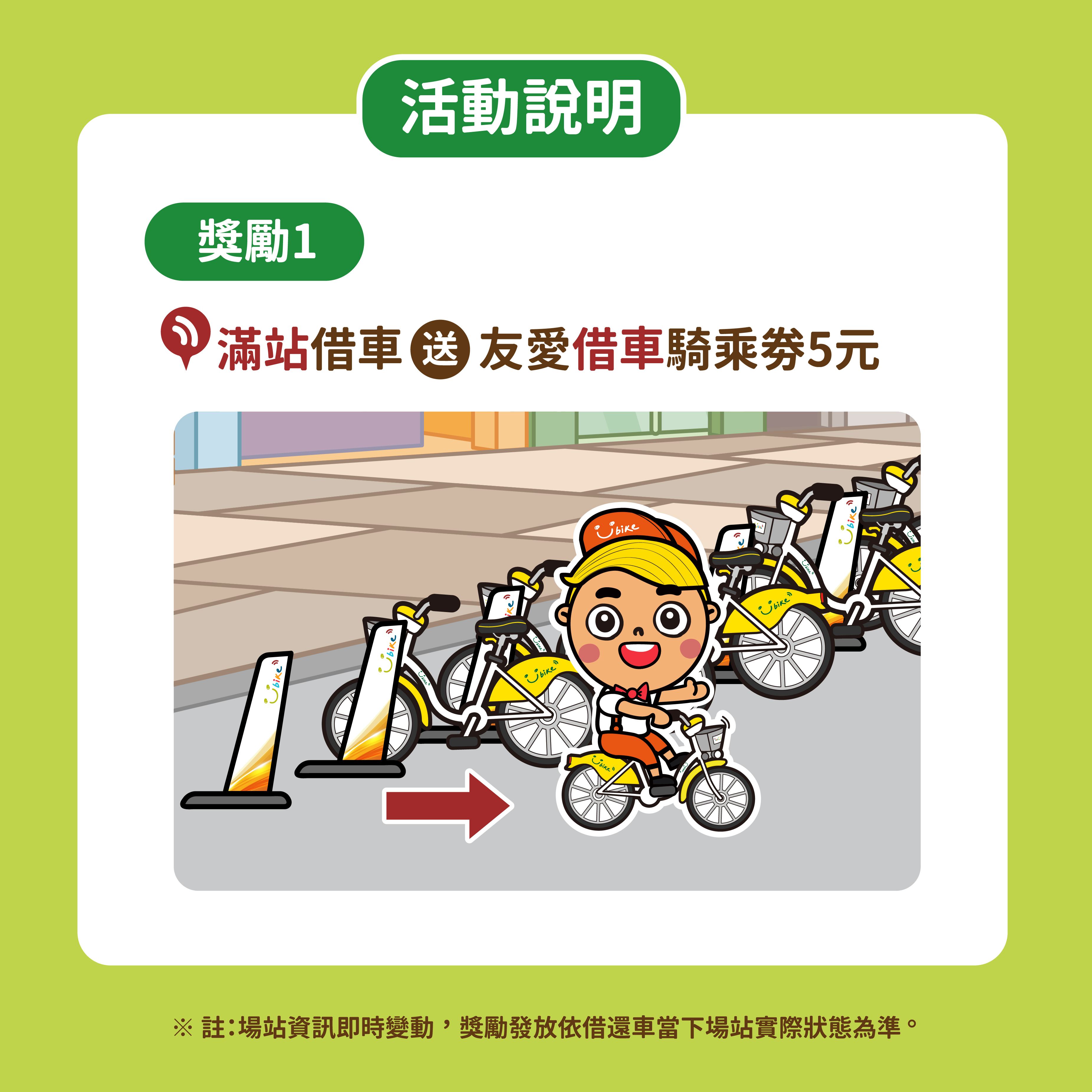 活動說明-獎勵1-滿站借車真給力