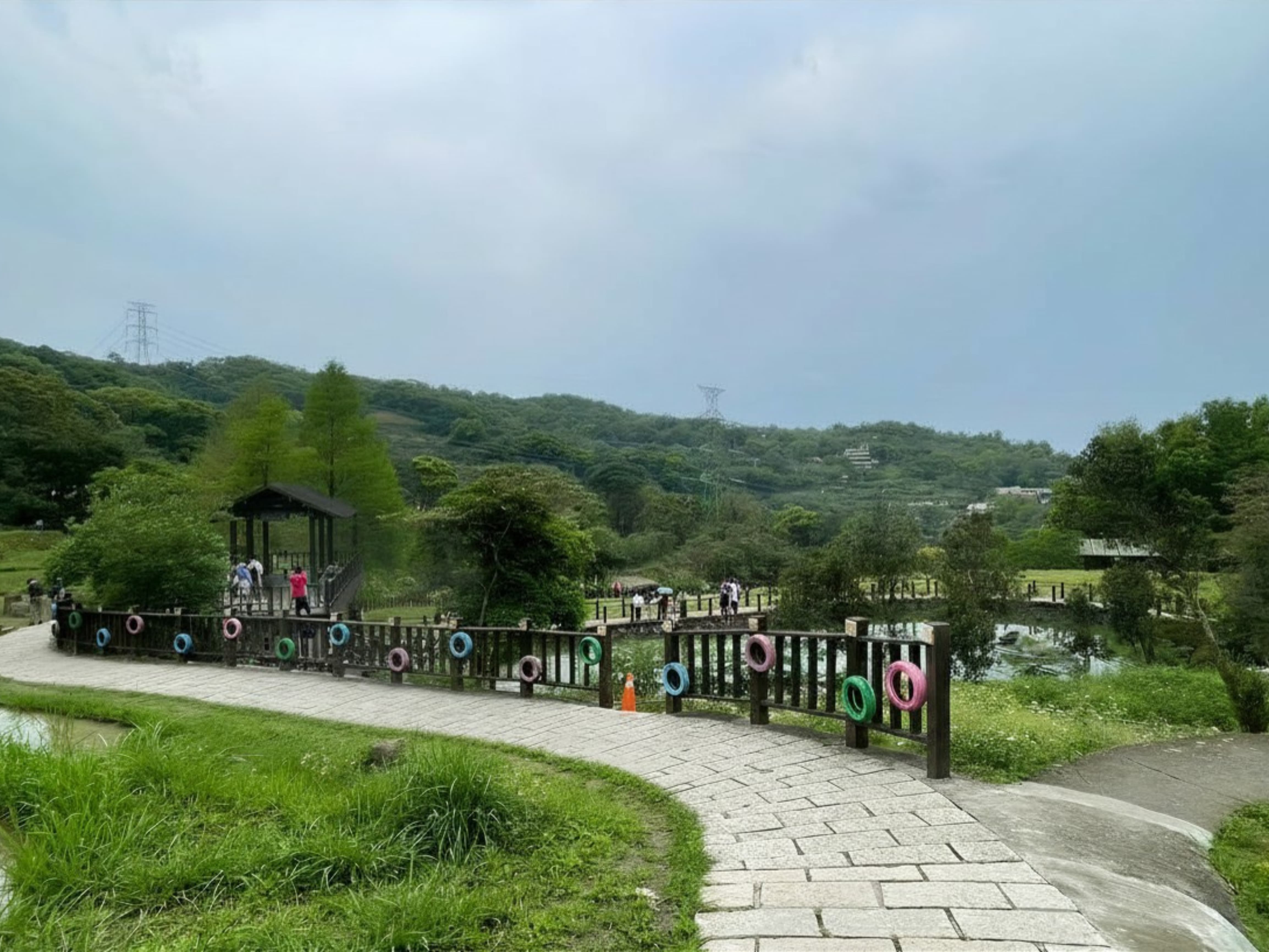 臺北市樟樹步道沿途有池塘、綠地與平緩步道，適合散步、賞景，也適合親子一起出遊。