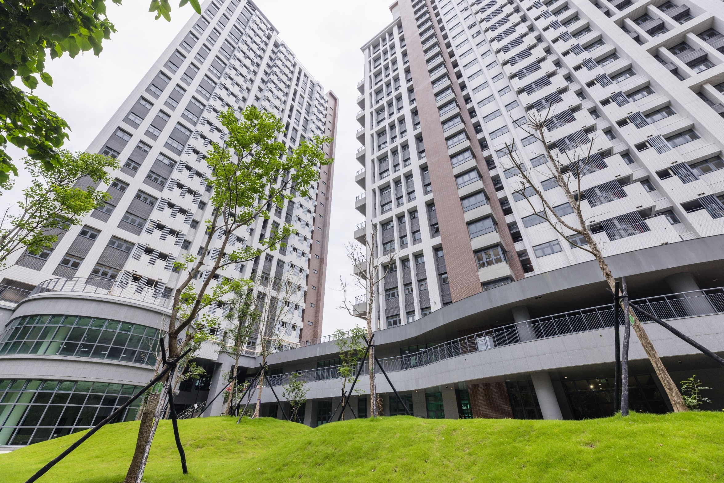 新北市中和安邦青年社會住宅外觀照