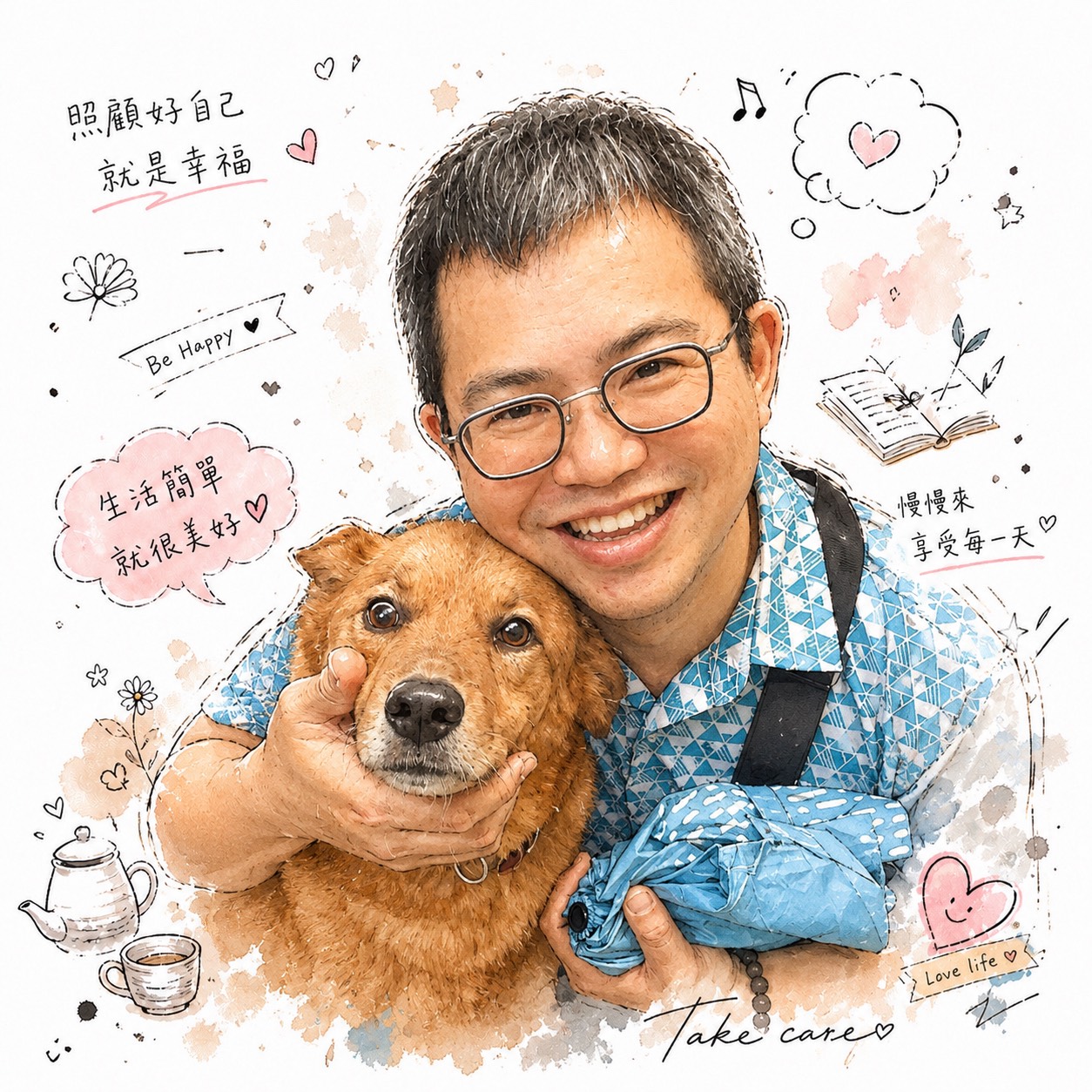 八里「毛毛」幸福模樣