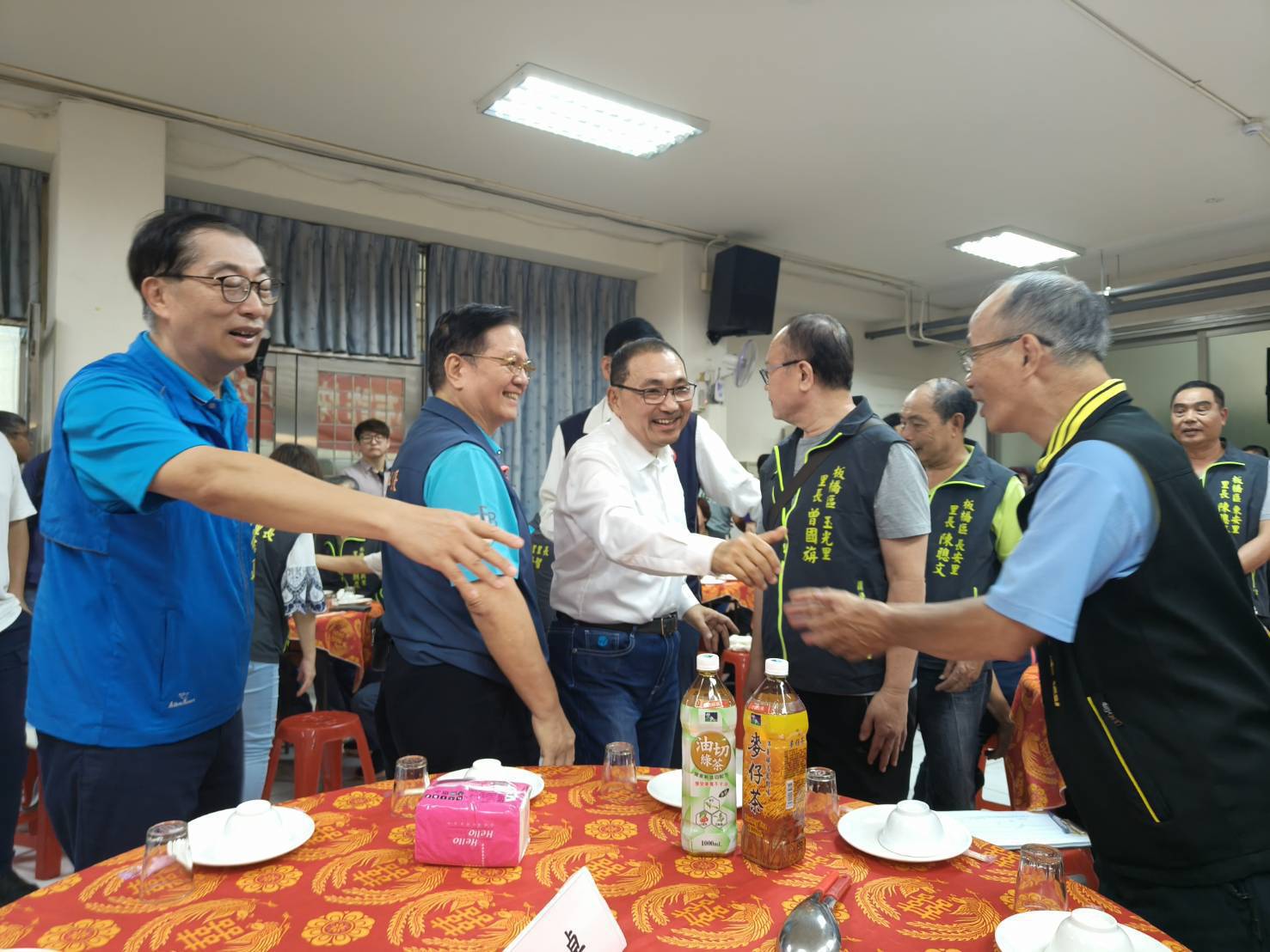 侯友宜市長感謝里長們長期協助推動市政。