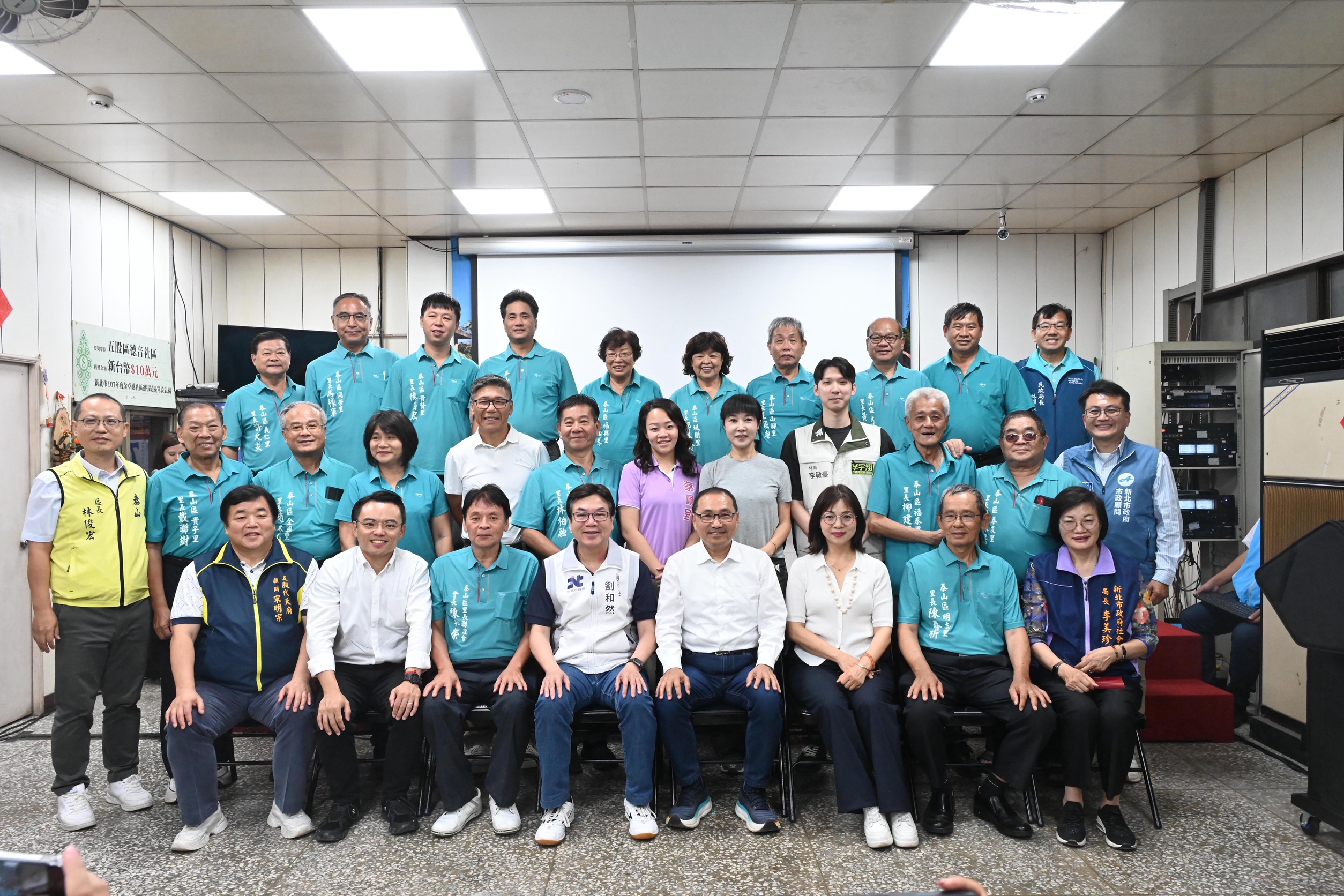 新北市政府115年度行動治理基層建設督導今（7）日前往五股、泰山區。