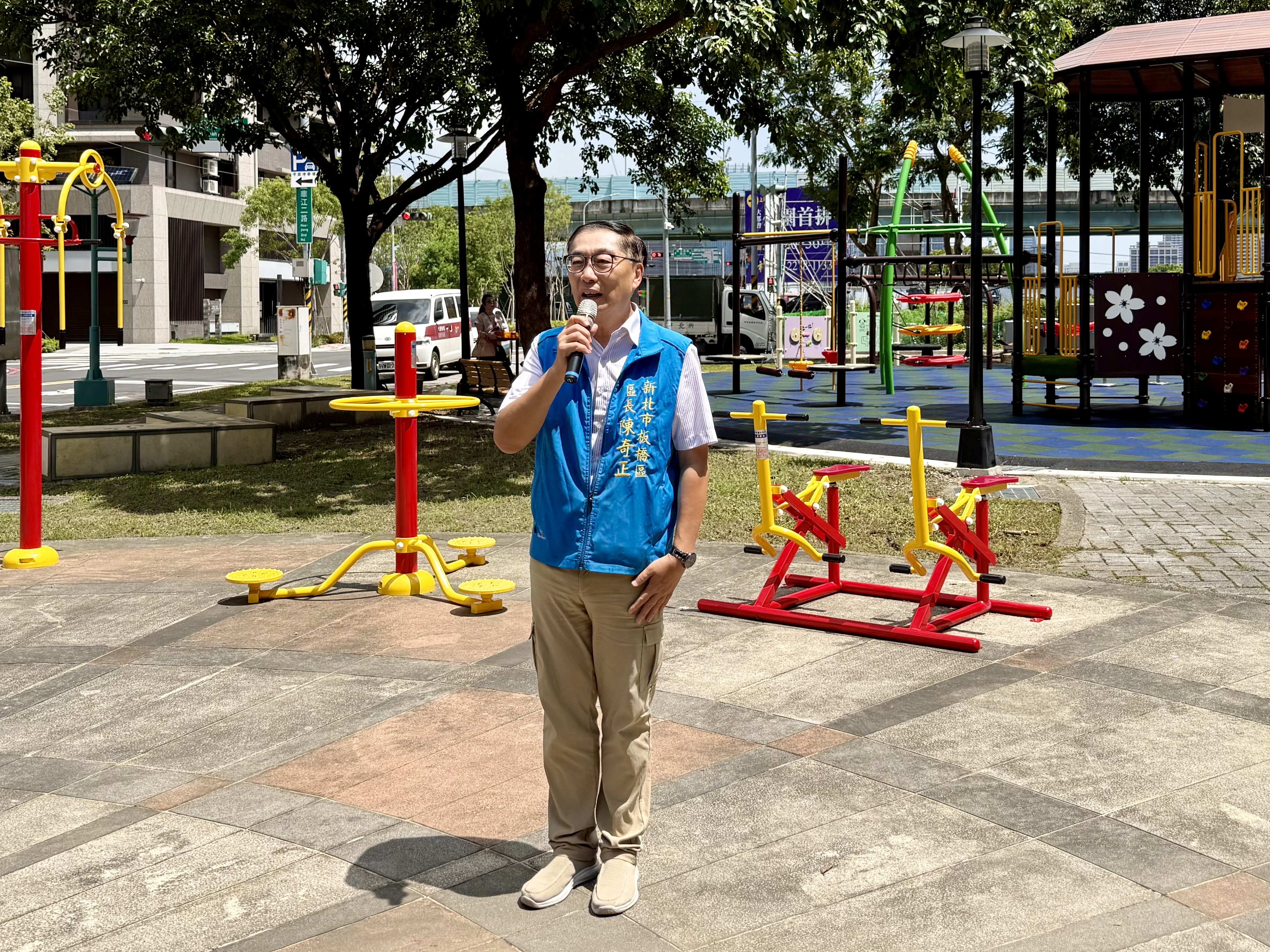 5.板橋區公所陳奇正區長致詞 